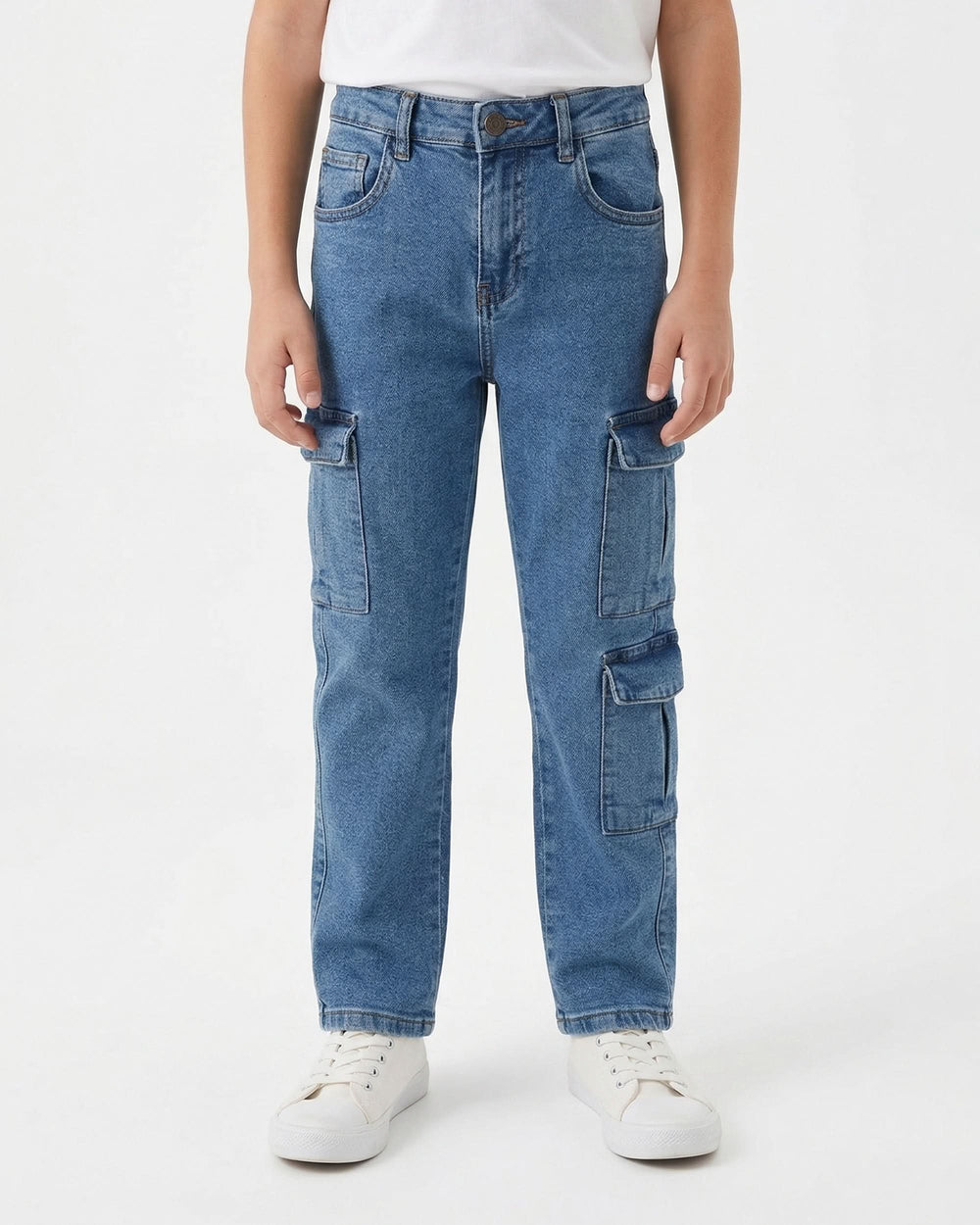 Boys Denim Cargo Pant, Boys Denim Pants, Chase Value, Chase Value
