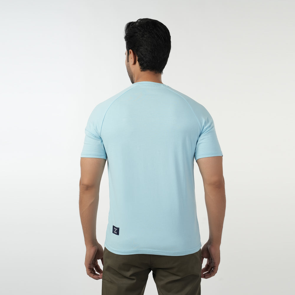 Eminent Men's Half Sleeves T-Shirt - Blue, Men's T-Shirts & Polos, Eminent, Chase Value