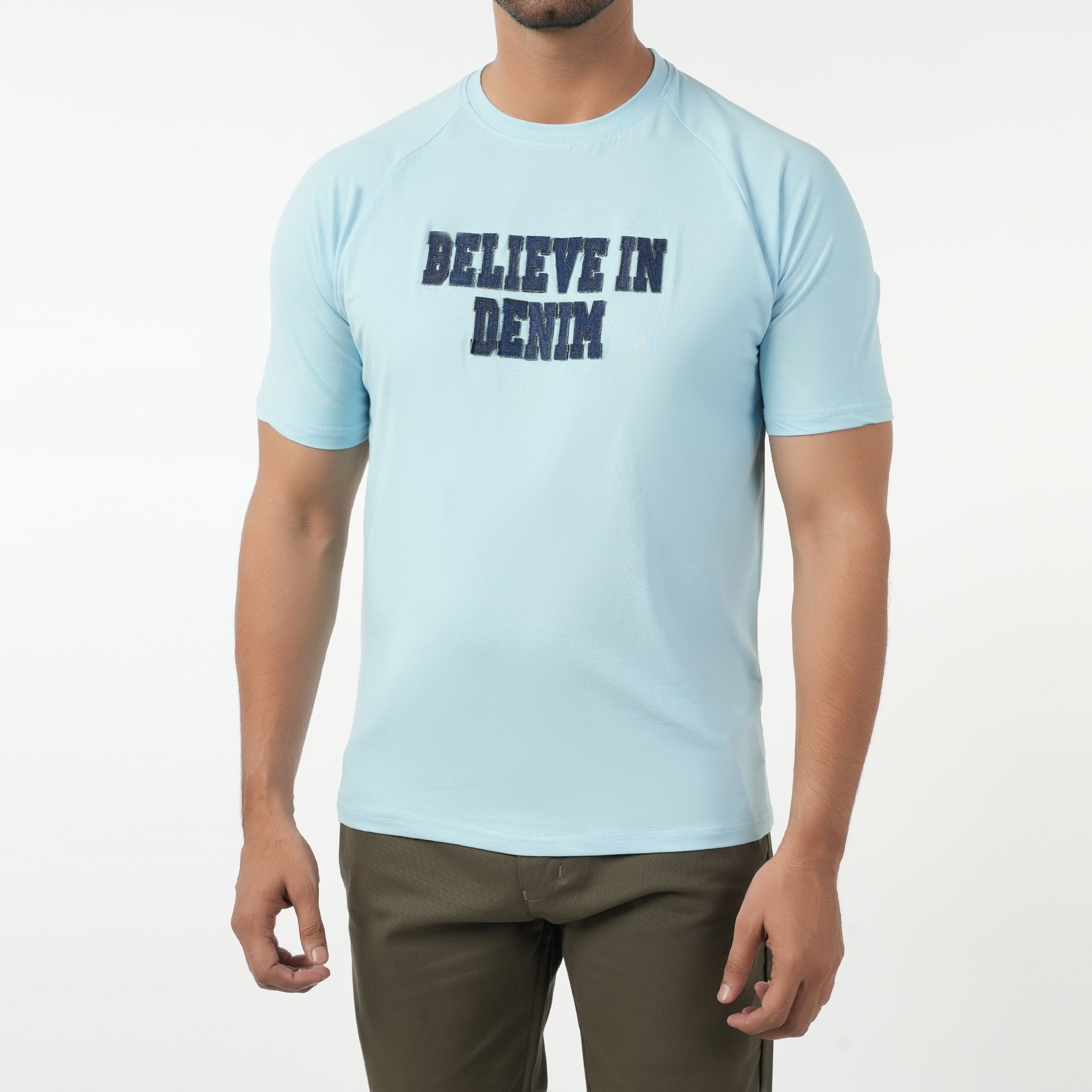 Eminent Men's Half Sleeves T-Shirt - Blue, Men's T-Shirts & Polos, Eminent, Chase Value