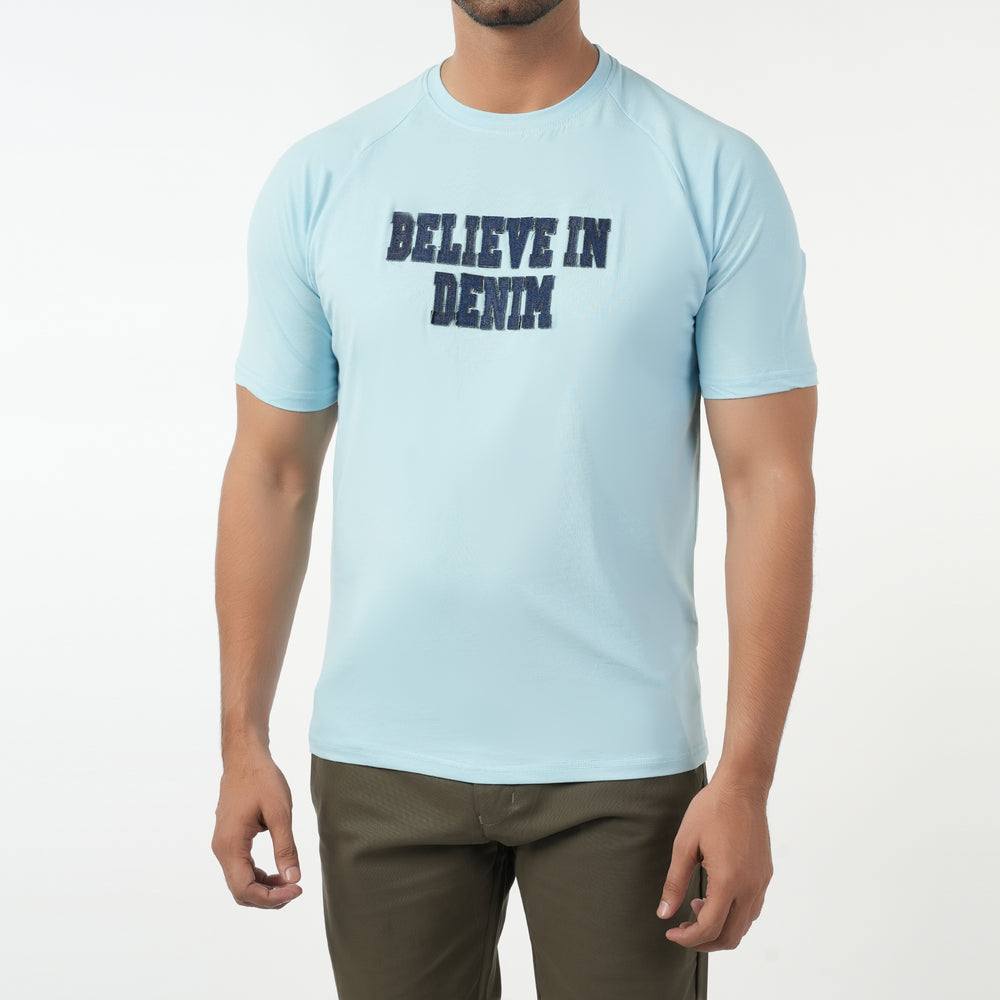 Eminent Men's Half Sleeves T-Shirt - Blue, Men's T-Shirts & Polos, Eminent, Chase Value