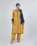 Women's Khaddar Embroidered 3Pcs Suit, Women Shalwar Suits, Chase Value, Chase Value