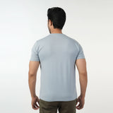 Valuable Men's Half Sleeves Round Neck T-Shirt - Light Blue, Men's T-Shirts & Polos, Chase Value, Chase Value