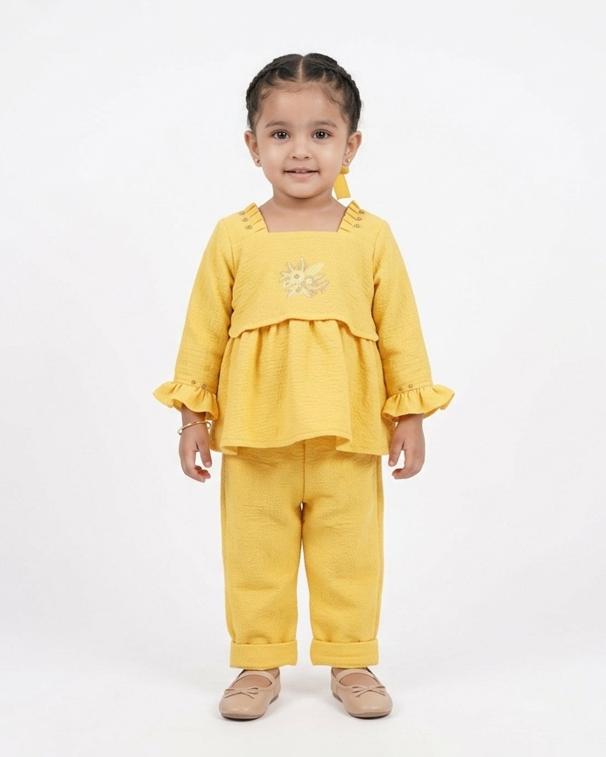 Eminent Newborn Girl’s Embroidered Shalwar Suit