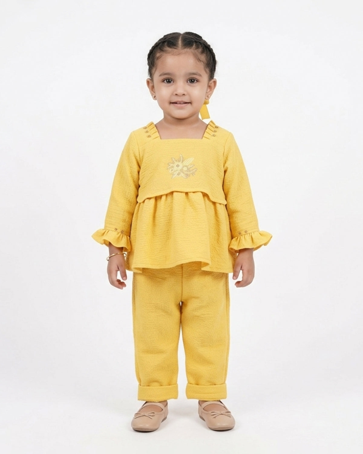 Eminent Newborn Girl’s Embroidered Shalwar Suit