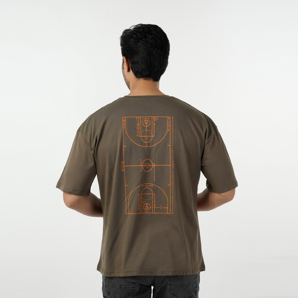 Eminent Men's Round Neck Half Sleeves T-Shirt - Olive, Men's T-Shirts & Polos, Eminent, Chase Value