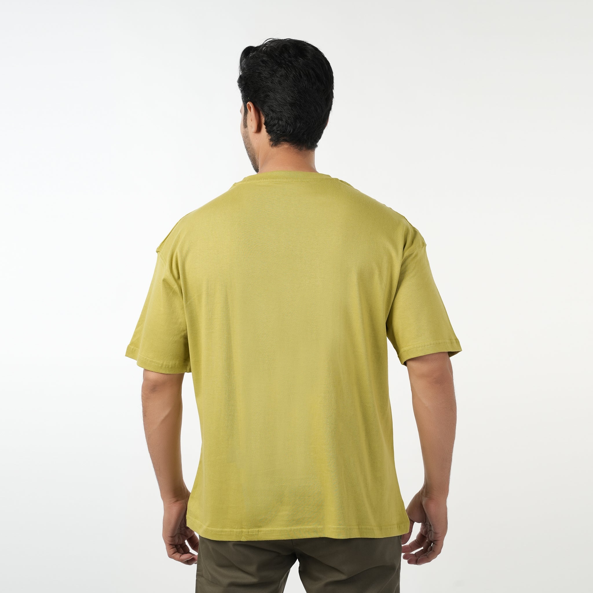 Eminent Men's Half Sleeves Round Neck T-Shirt - Mid Green, Men's T-Shirts & Polos, Eminent, Chase Value
