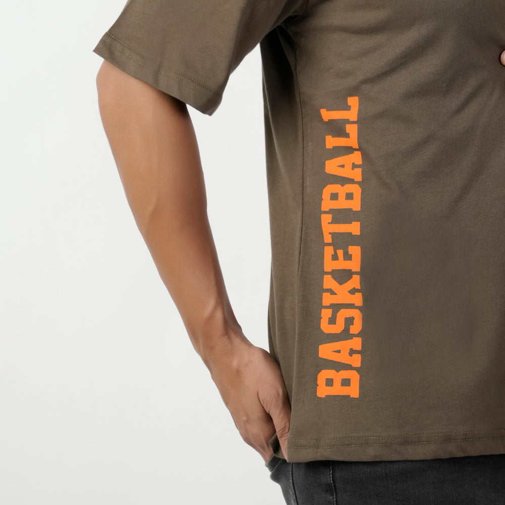 Eminent Men's Round Neck Half Sleeves T-Shirt - Olive, Men's T-Shirts & Polos, Eminent, Chase Value