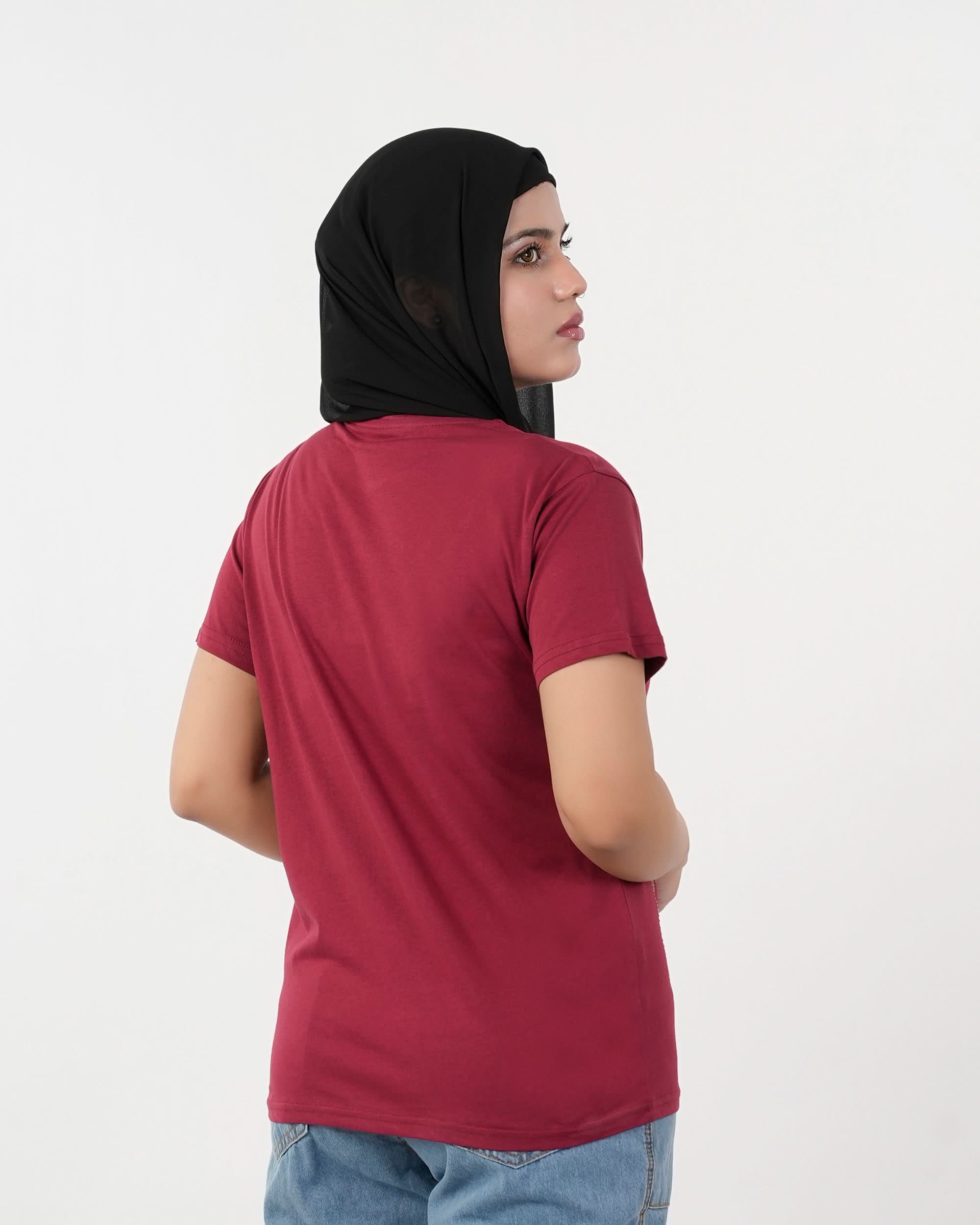 Eminent Women's Half Sleeves T-Shirt, Women T-Shirts & Tops, Eminent, Chase Value