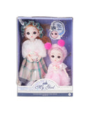 Doll Set 9 Inch And 4 Inch 2Pcs