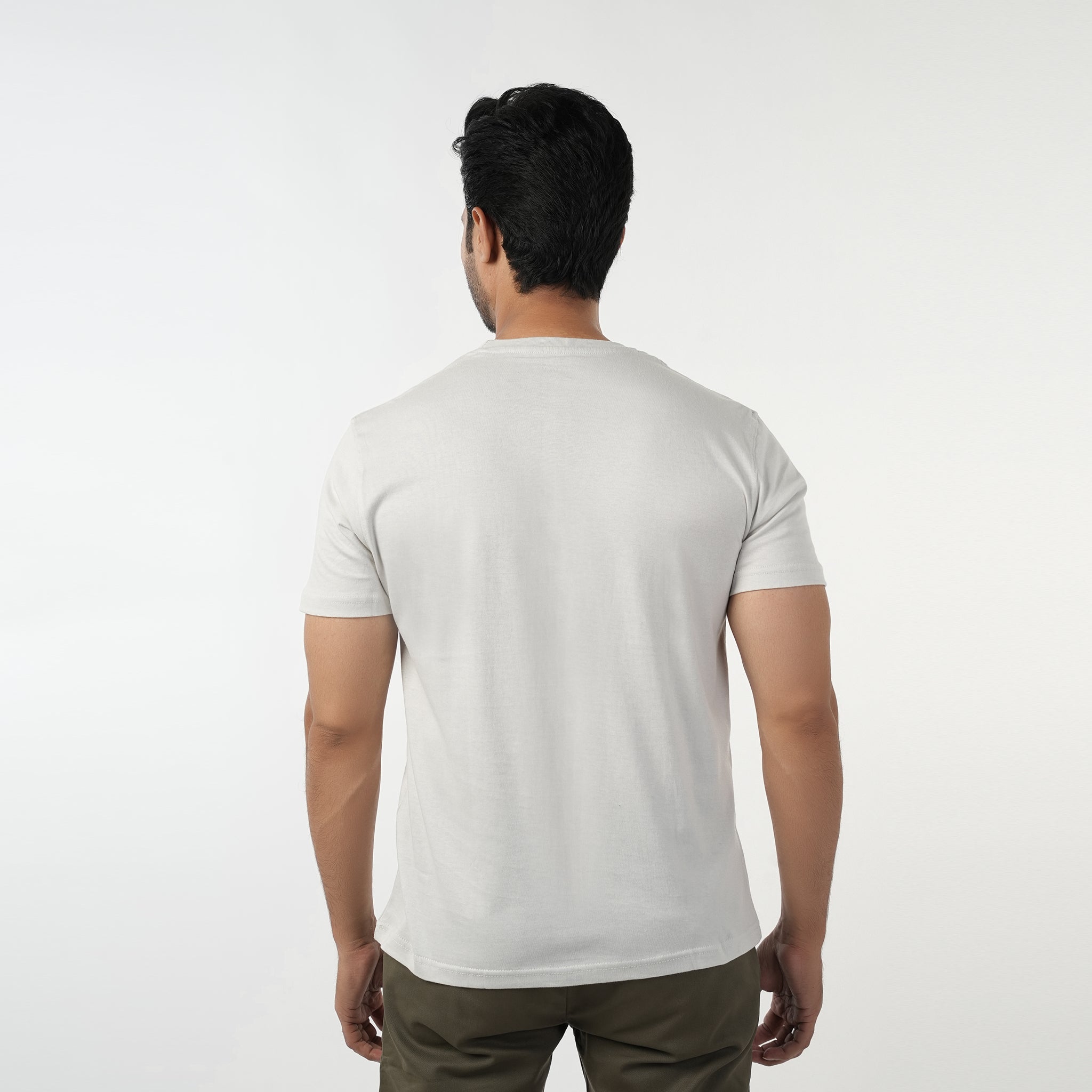 Eminent Men's Half Sleeves Round Neck T-Shirt - White, Men's T-Shirts & Polos, Eminent, Chase Value