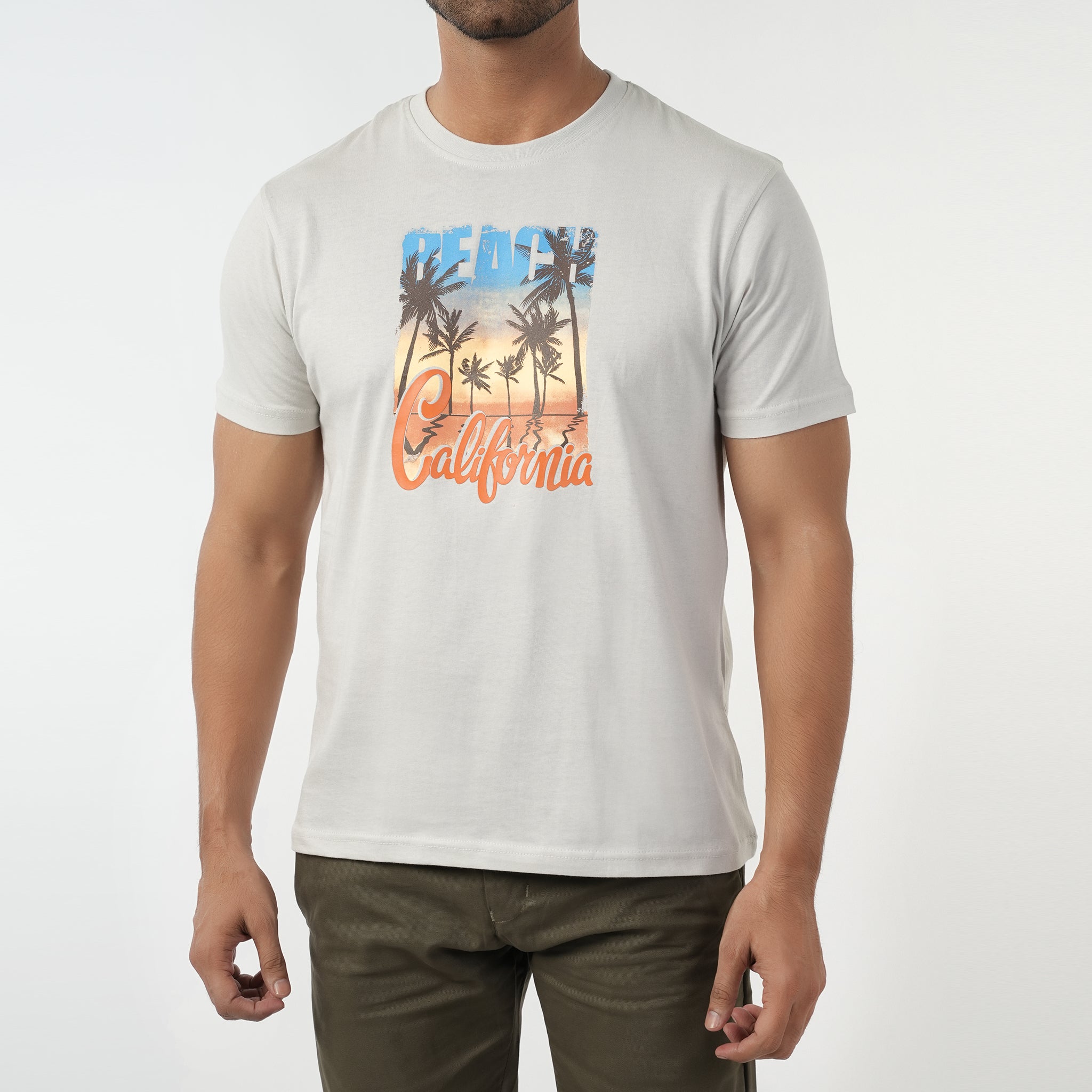 Eminent Men's Half Sleeves Round Neck T-Shirt - White, Men's T-Shirts & Polos, Eminent, Chase Value