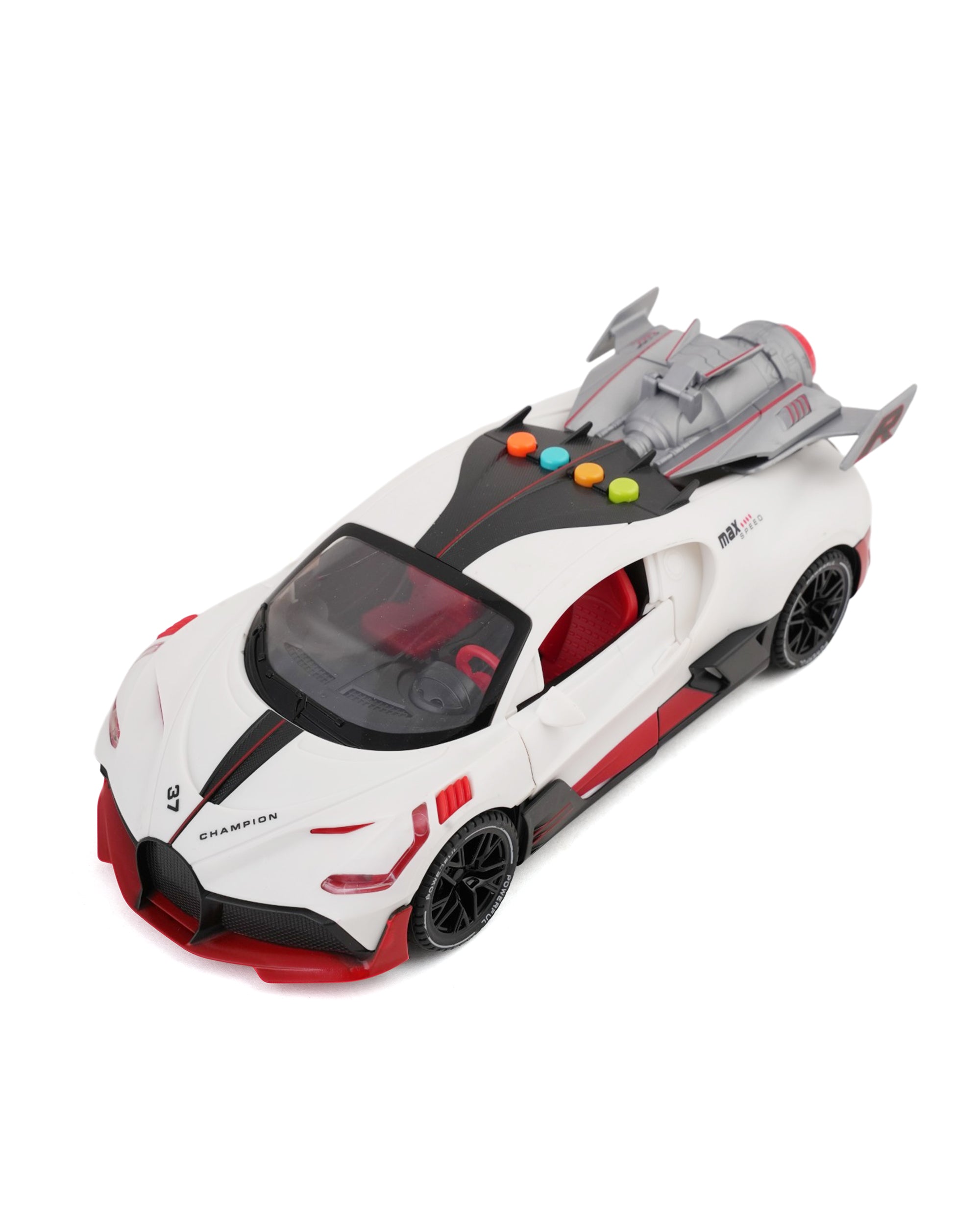 Friction Sport Car With Light, Music, And Smoke