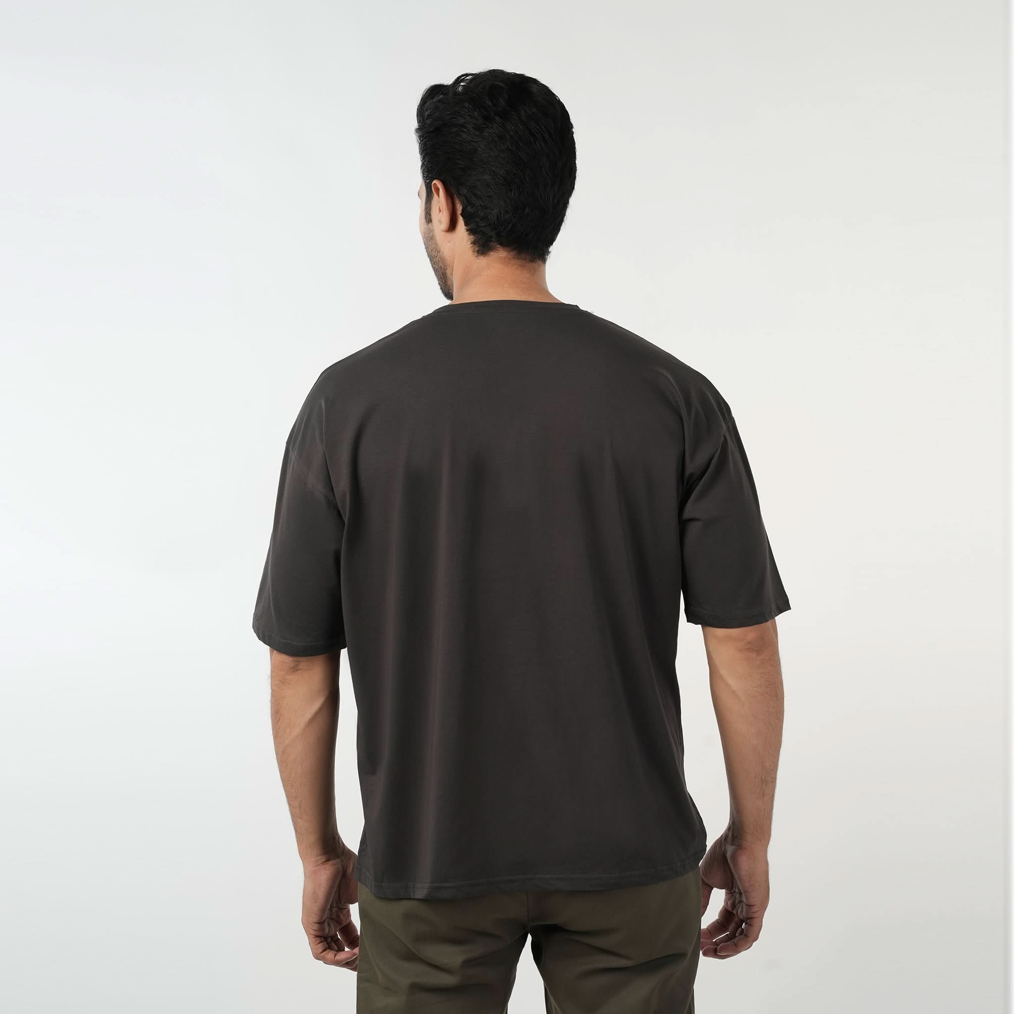 Eminent Men's Half Sleeves T-Shirt - Charcoal, Men's T-Shirts & Polos, Eminent, Chase Value