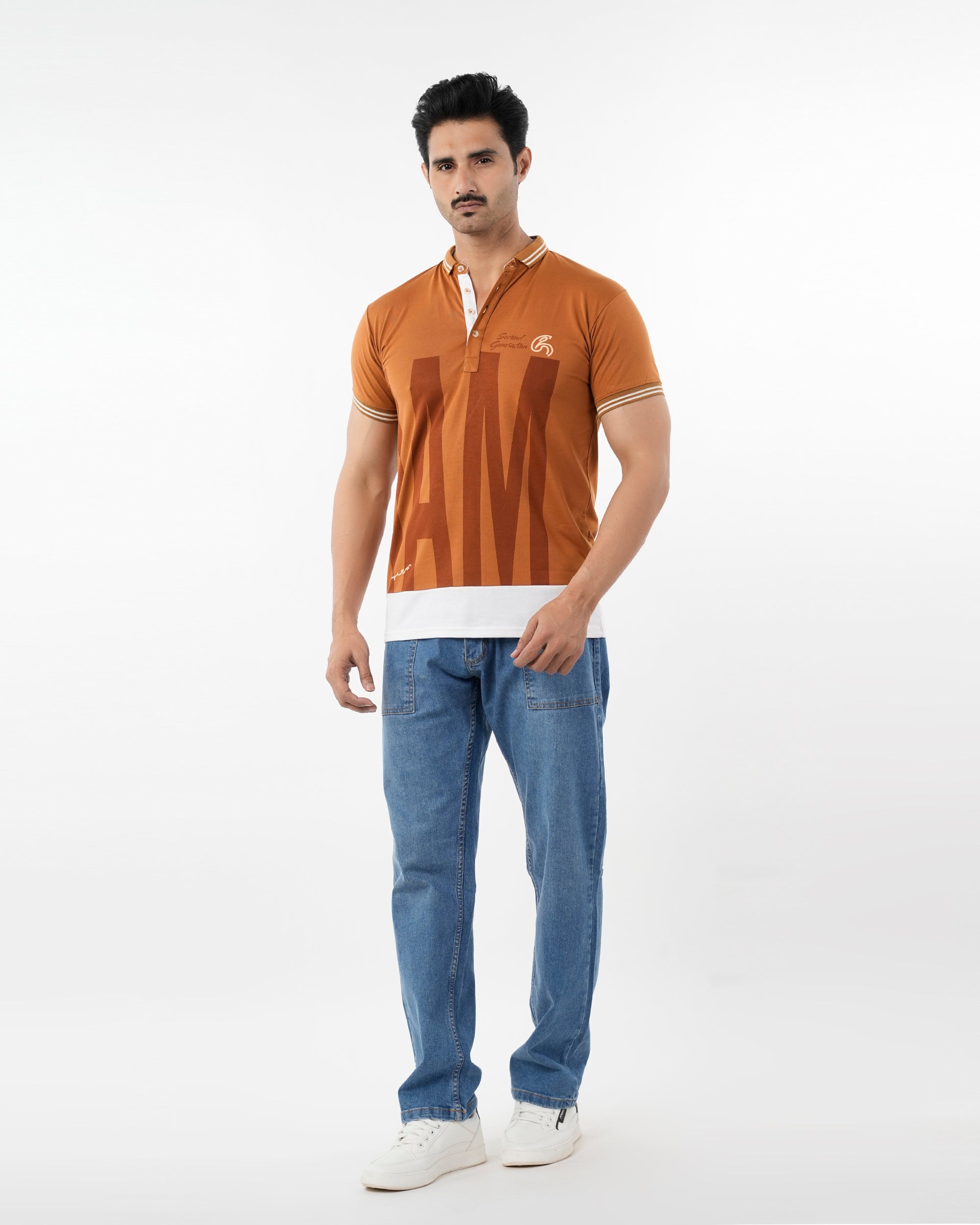 Men's Half Sleeves Polo T-Shirt, Men's T-Shirts & Polos, Chase Value, Chase Value