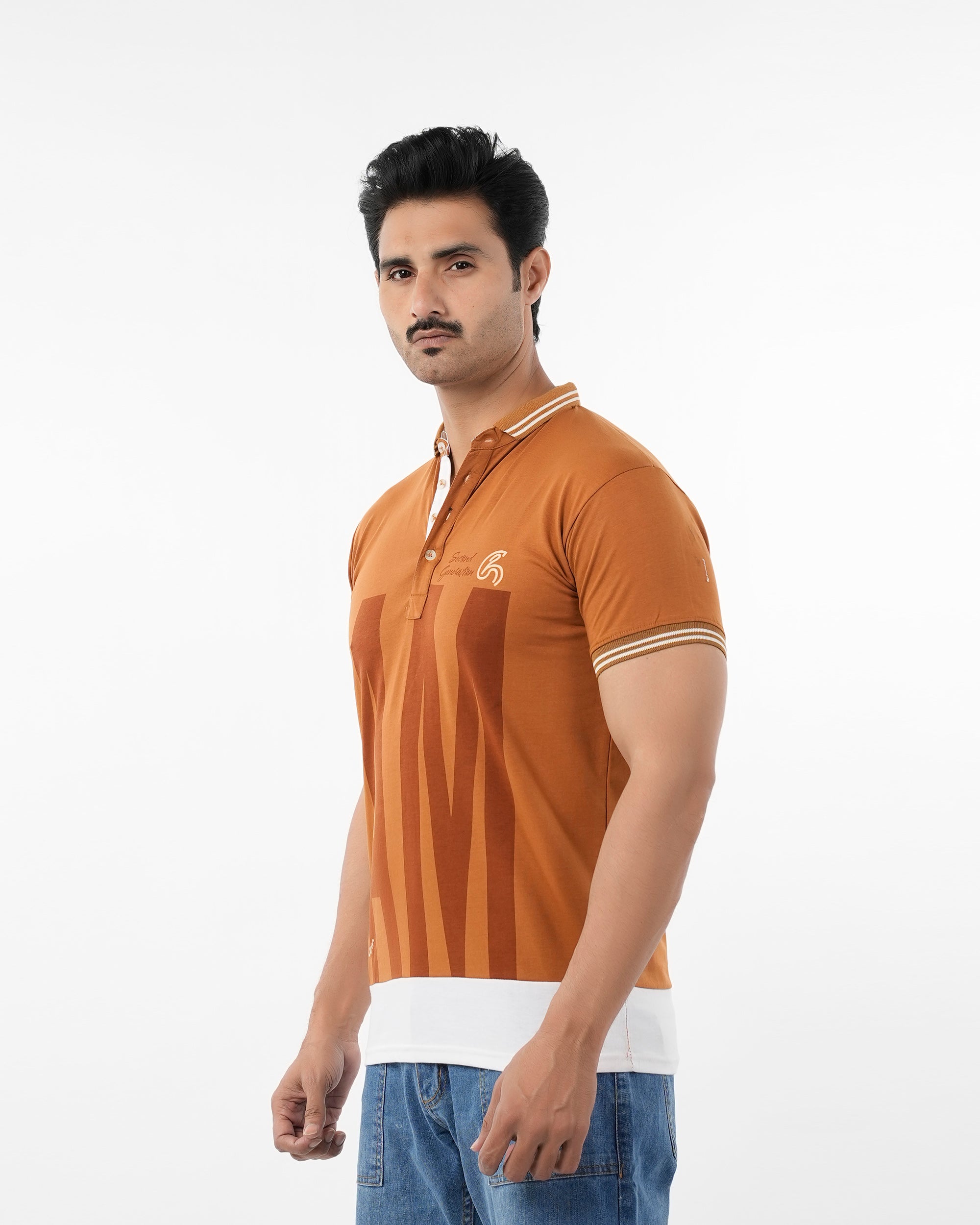 Men's Half Sleeves Polo T-Shirt, Men's T-Shirts & Polos, Chase Value, Chase Value