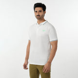 Eminent Men's Azadi Half Sleeves Polo T-Shirt - White, Men's T-Shirts & Polos, Eminent, Chase Value