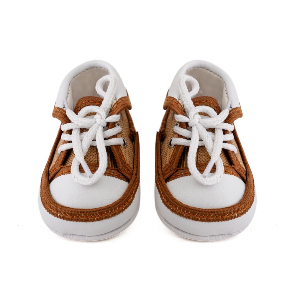 Newborn  Boys Lace Shoes – Classic Soft Shoes with Tie Closure, Newborn Caps, Shoes & Socks, Chase Value, Chase Value