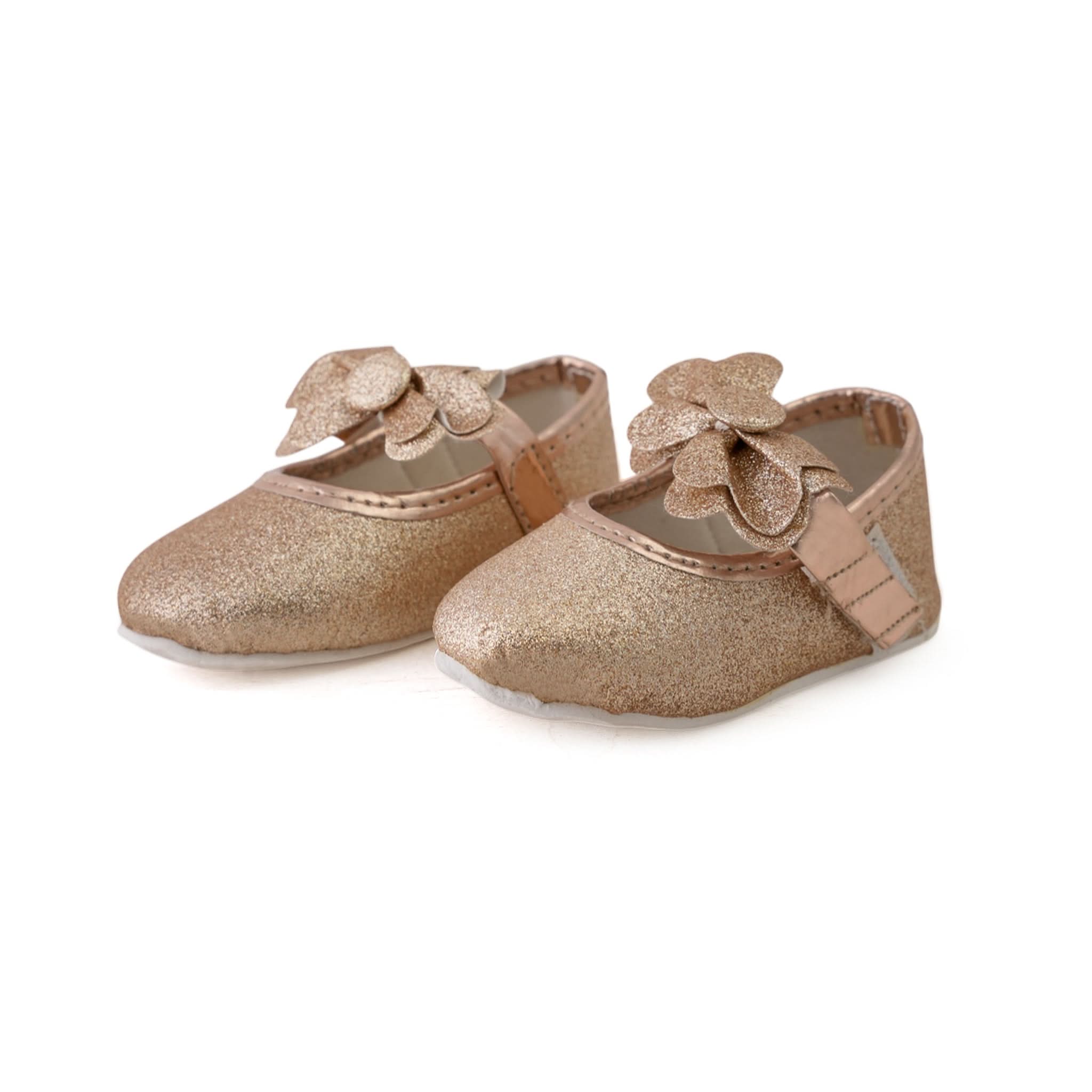 Newborn  Baby Pumpy Glitter – Sparkly Soft Shoes for Baby Girls, Newborn Caps, Shoes & Socks, Chase Value, Chase Value