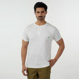 Eminent Men's Round Neck Half Sleeves Printed T-Shirt - White, Men's T-Shirts & Polos, Eminent, Chase Value