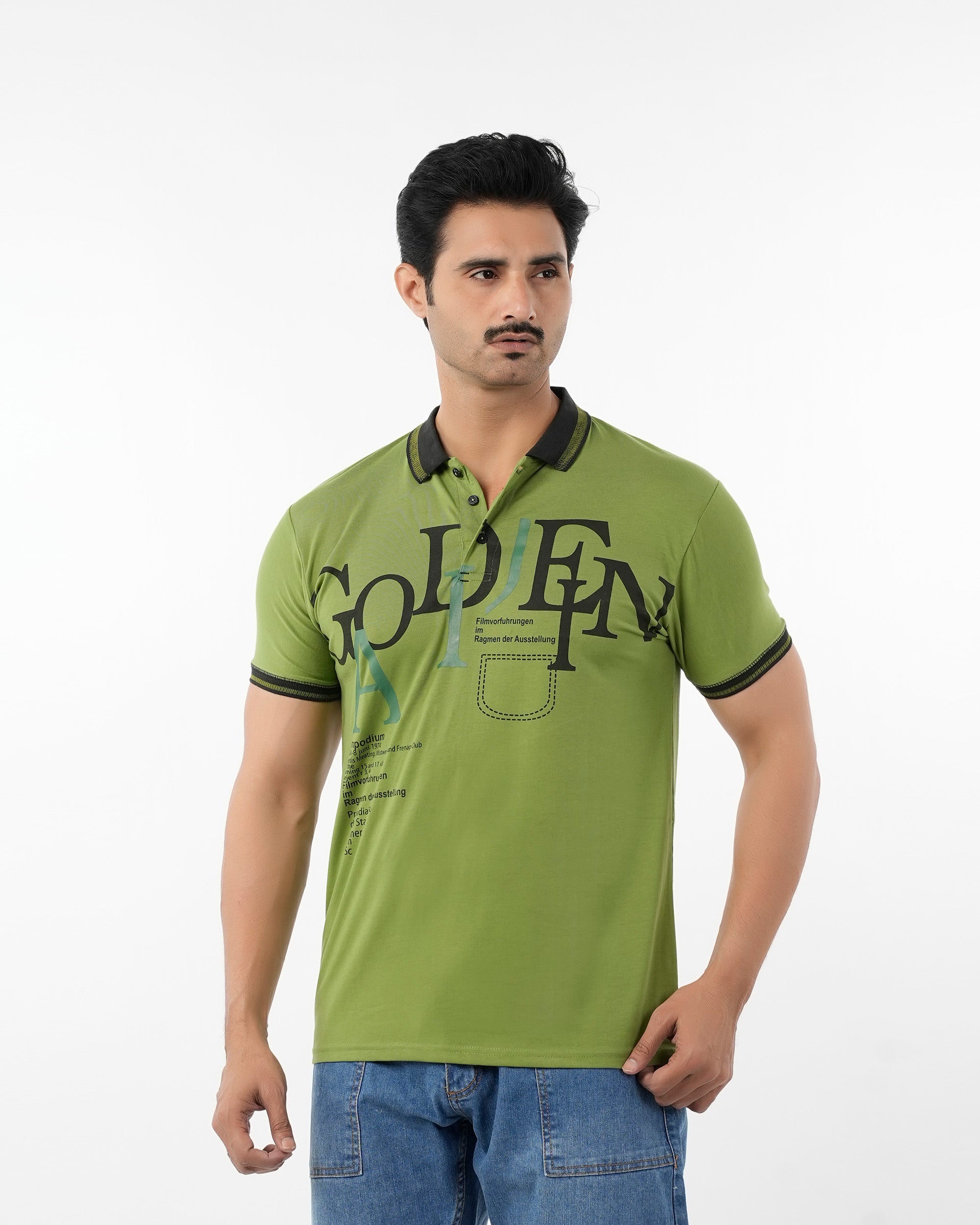 Men's Half Sleeves Polo T-Shirt, Men's T-Shirts & Polos, Chase Value, Chase Value