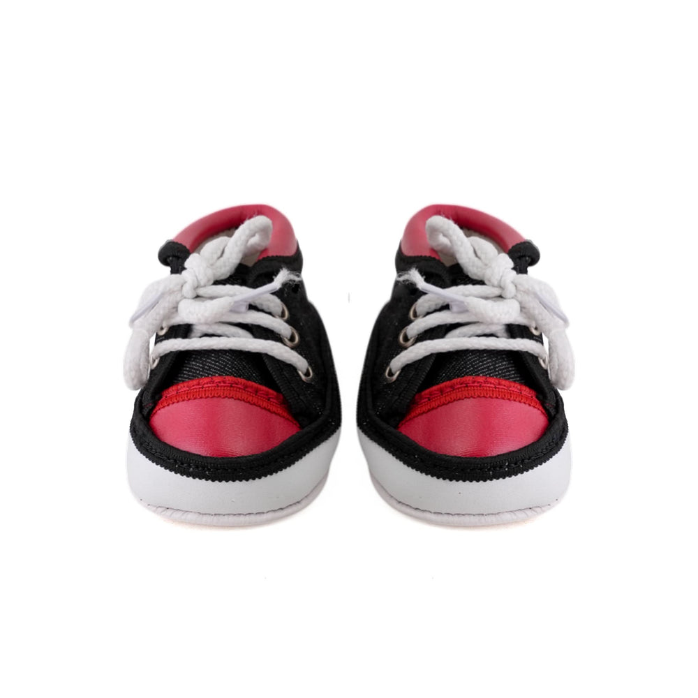 Newborn  Boys Lace Shoes – Classic Soft Shoes with Tie Closure, Newborn Caps, Shoes & Socks, Chase Value, Chase Value
