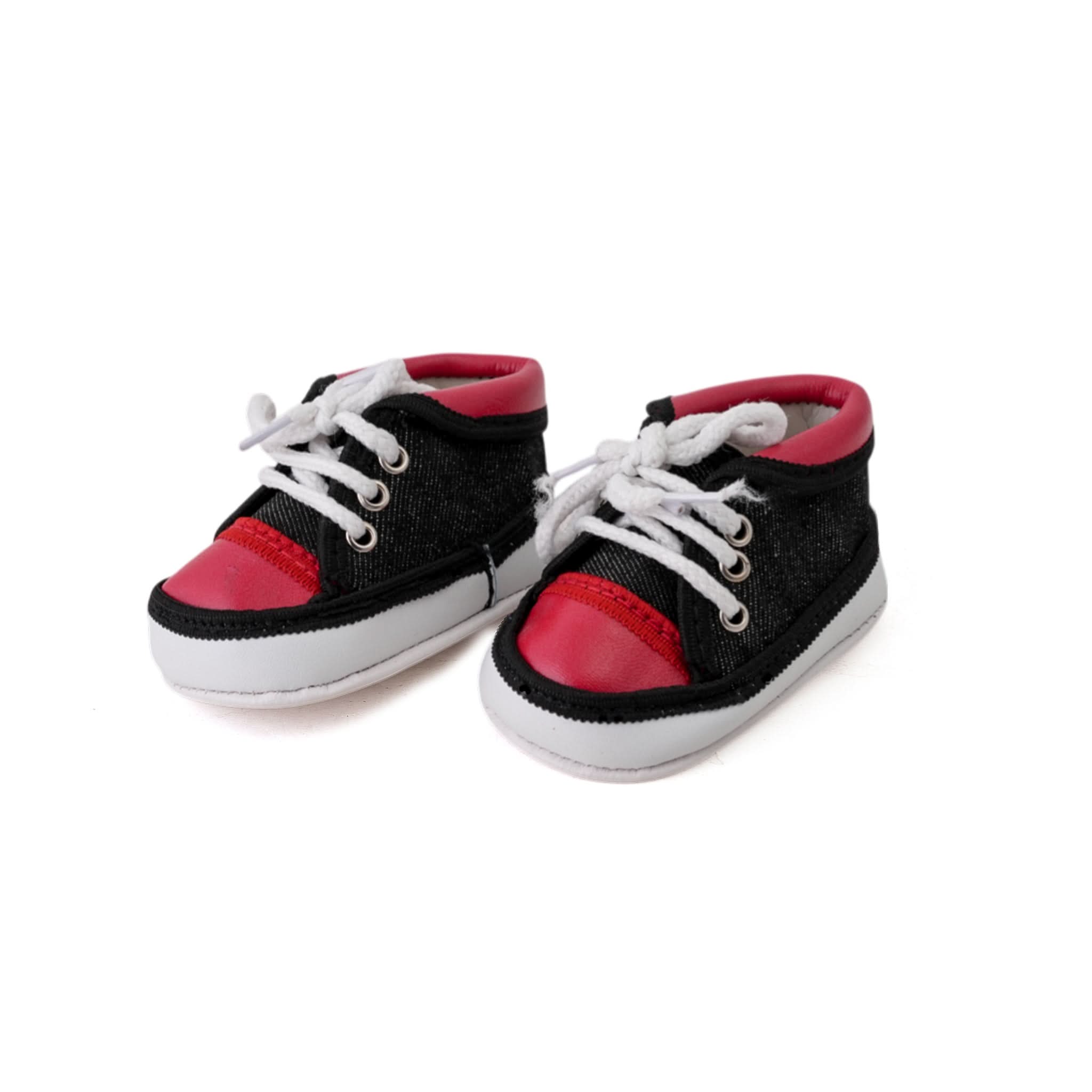 Newborn  Boys Lace Shoes – Classic Soft Shoes with Tie Closure, Newborn Caps, Shoes & Socks, Chase Value, Chase Value