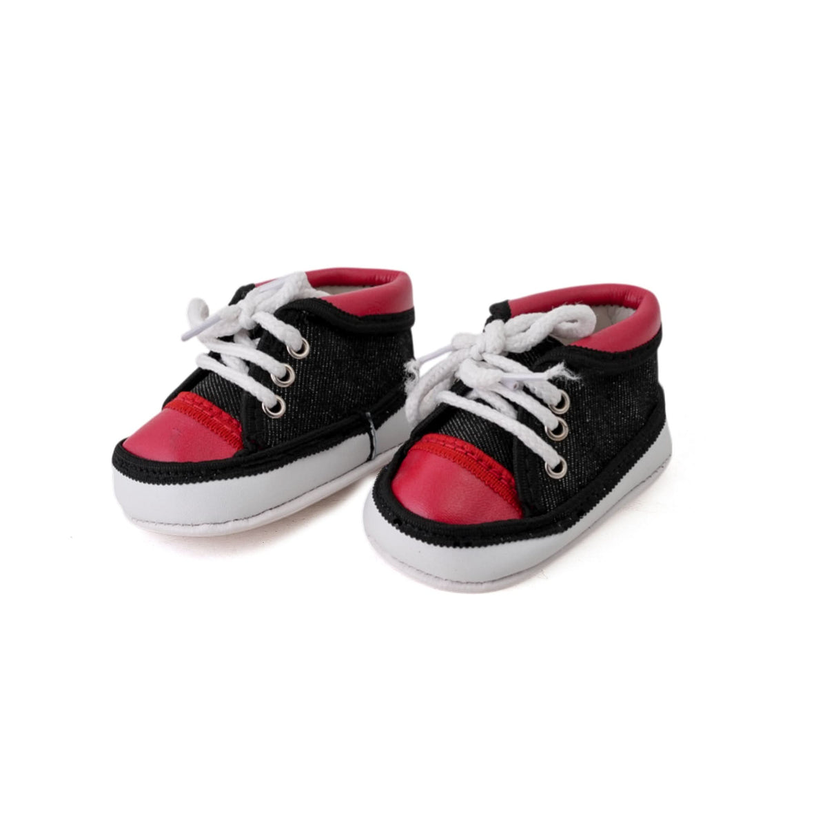 Newborn  Boys Lace Shoes – Classic Soft Shoes with Tie Closure, Newborn Caps, Shoes & Socks, Chase Value, Chase Value