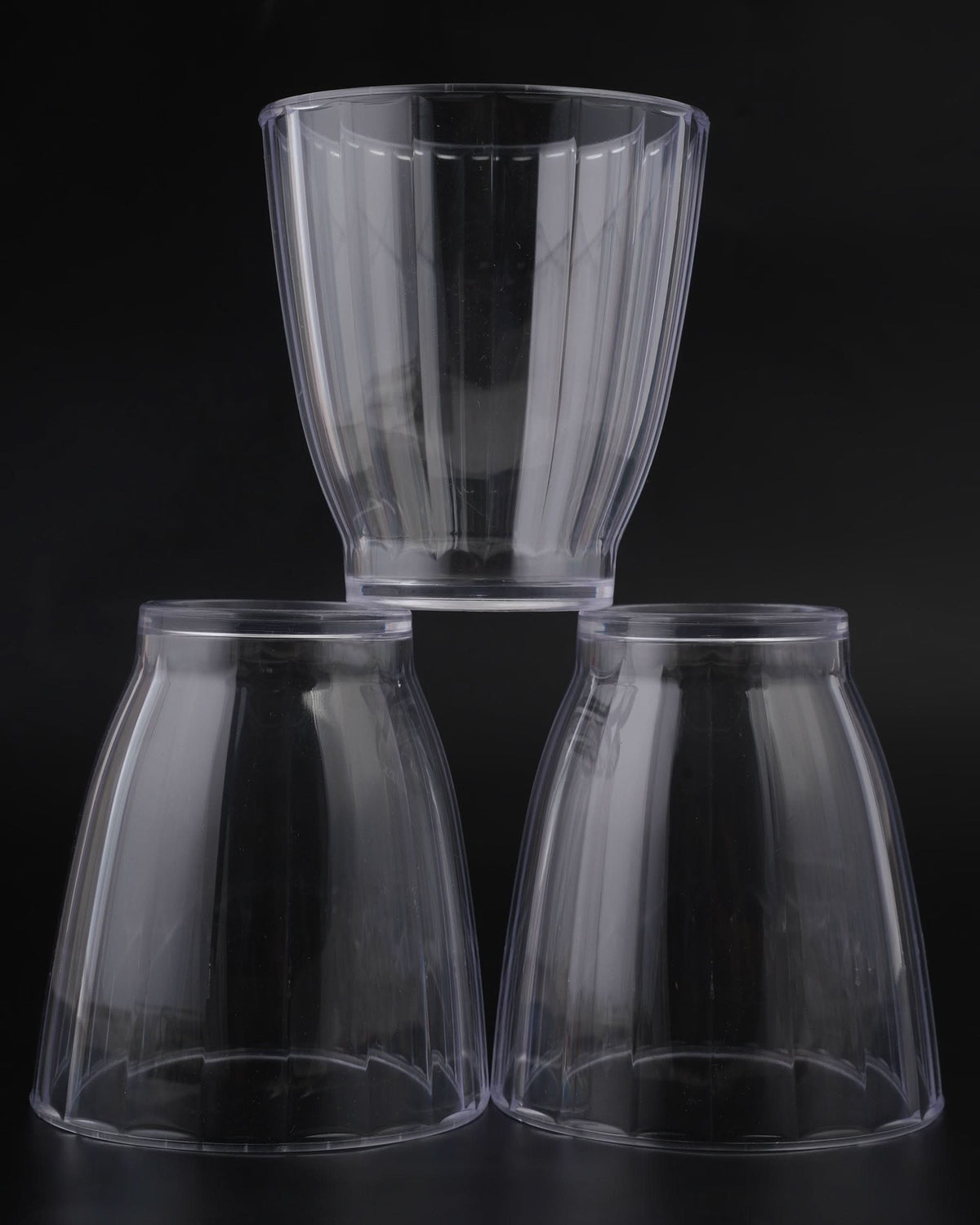 H&T Veneto 3Pc Glass Set - White, Glassware & Drinkware, Chase Value, Chase Value