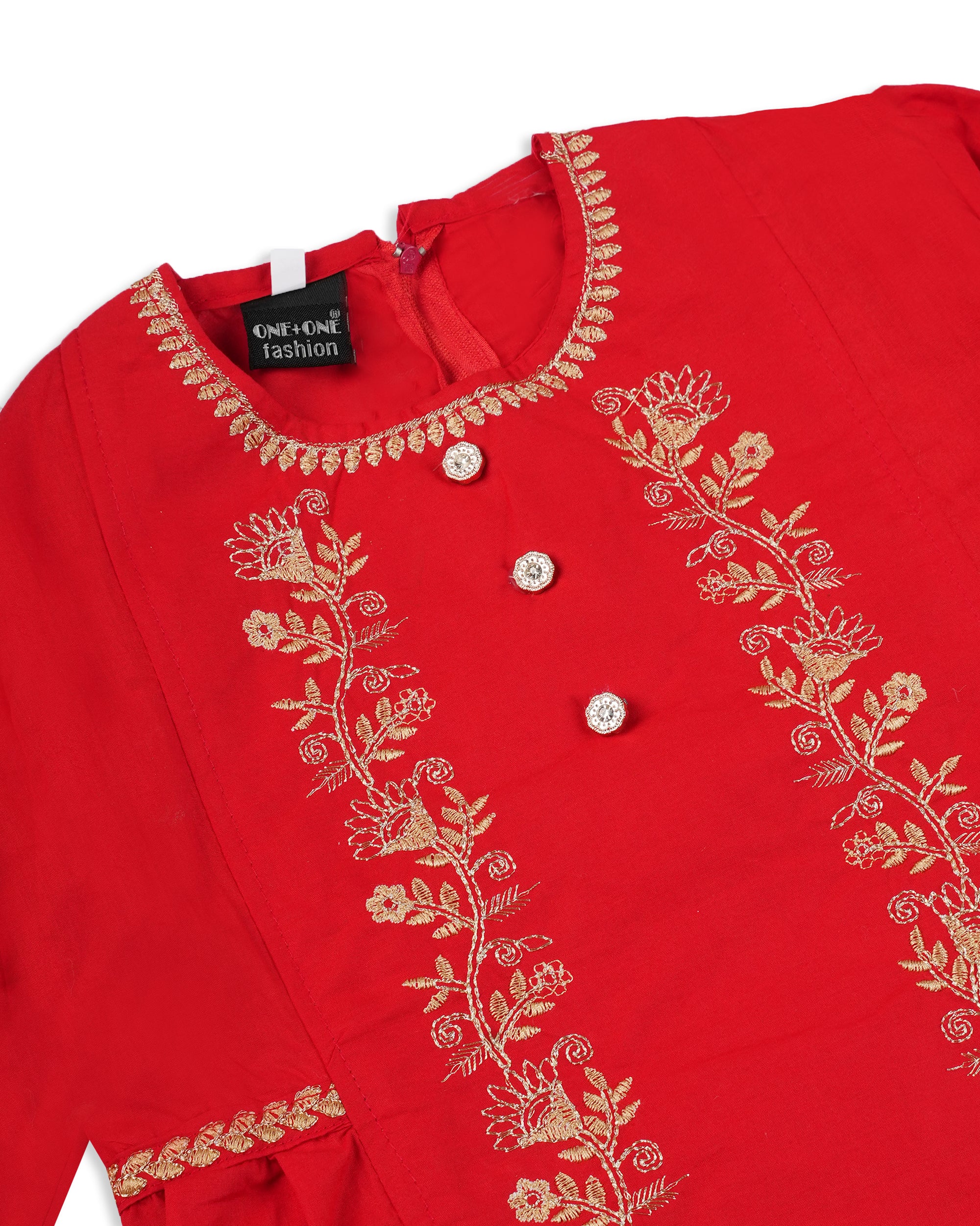 Girl's Embroidered Shalwar Kameez