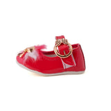 Newborn  Girls Pumpy (Fur) – Cozy Baby Shoes for Winter Wear, Newborn Caps, Shoes & Socks, Chase Value, Chase Value