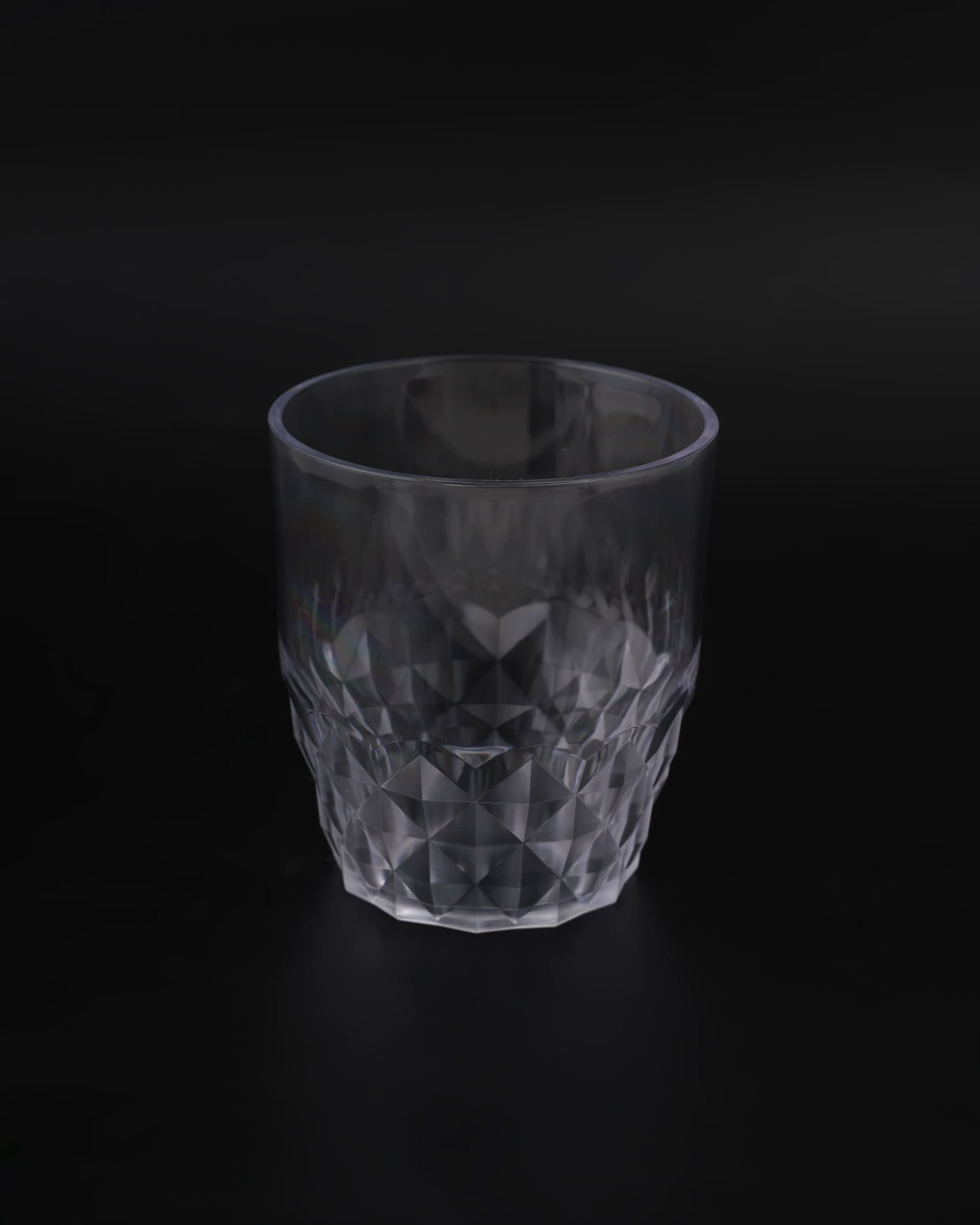 H&T Frosted Diamond 3Pc Glass Set - White, Glassware & Drinkware, Chase Value, Chase Value