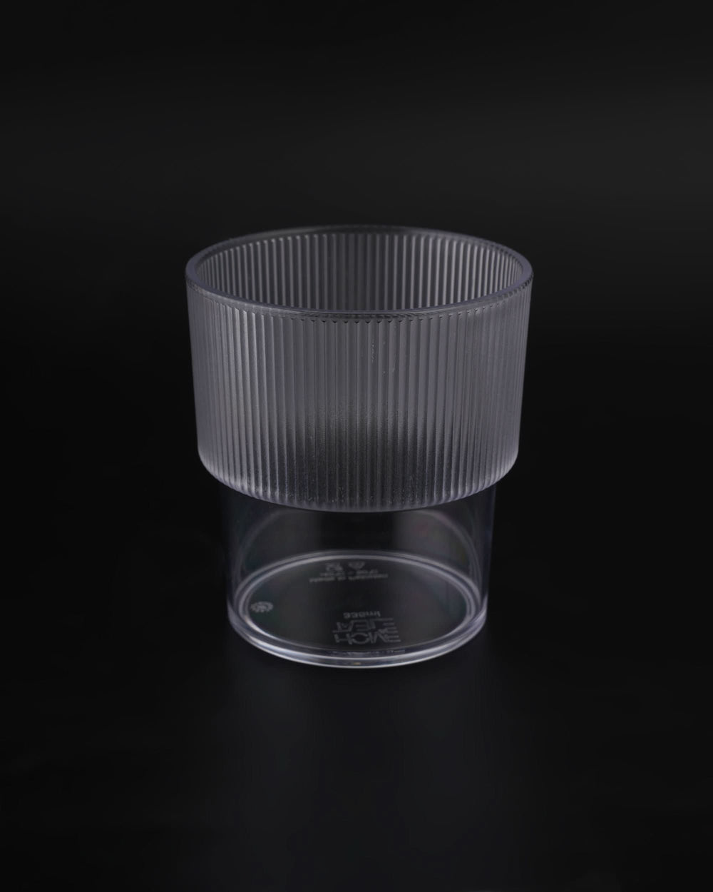 H&T Frosted Stackable 3Pc Glass Set - White, Glassware & Drinkware, Chase Value, Chase Value