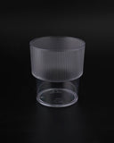 H&T Frosted Stackable 3Pc Glass Set - White, Glassware & Drinkware, Chase Value, Chase Value