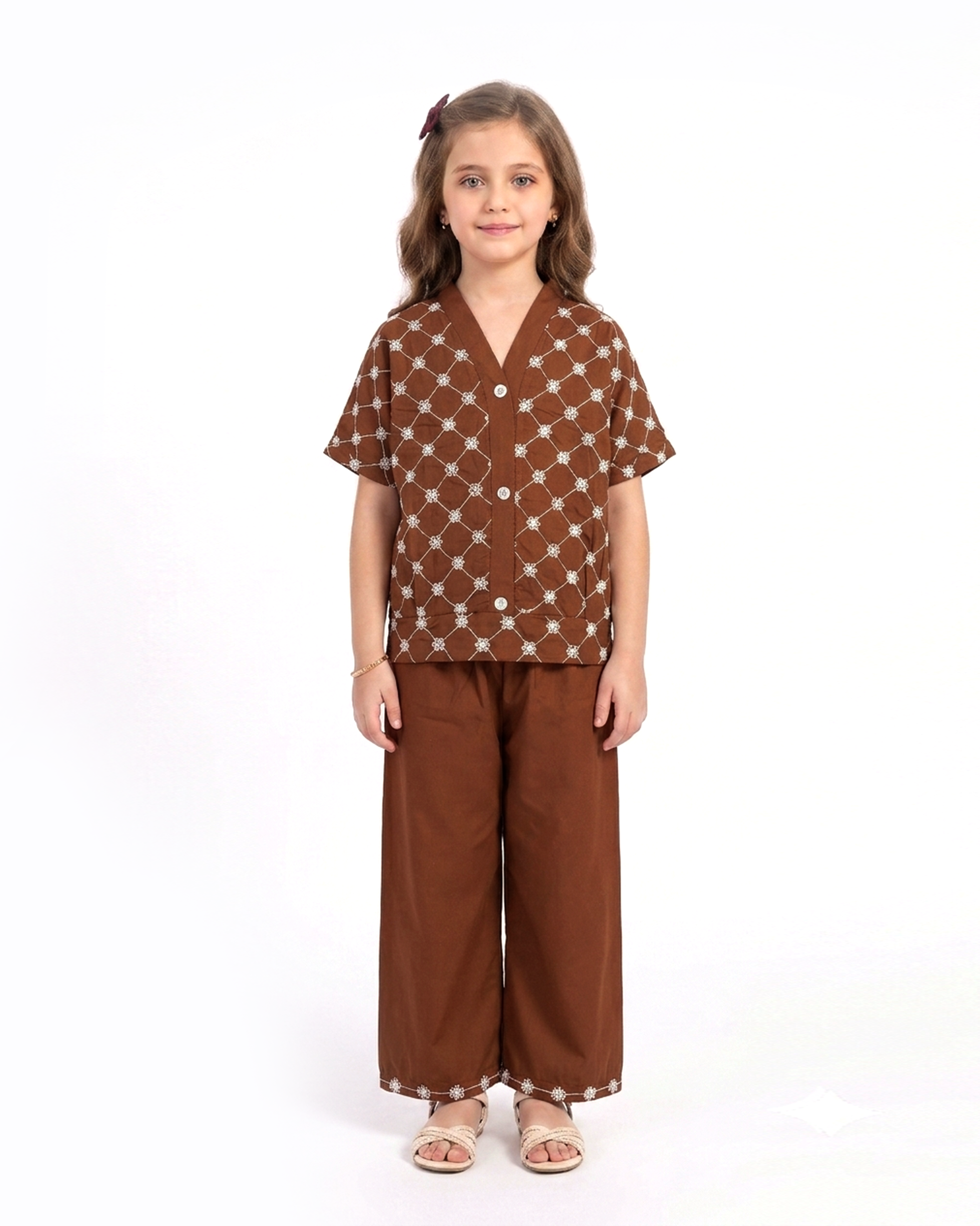 Girl's Embroidered Shalwar Kameez
