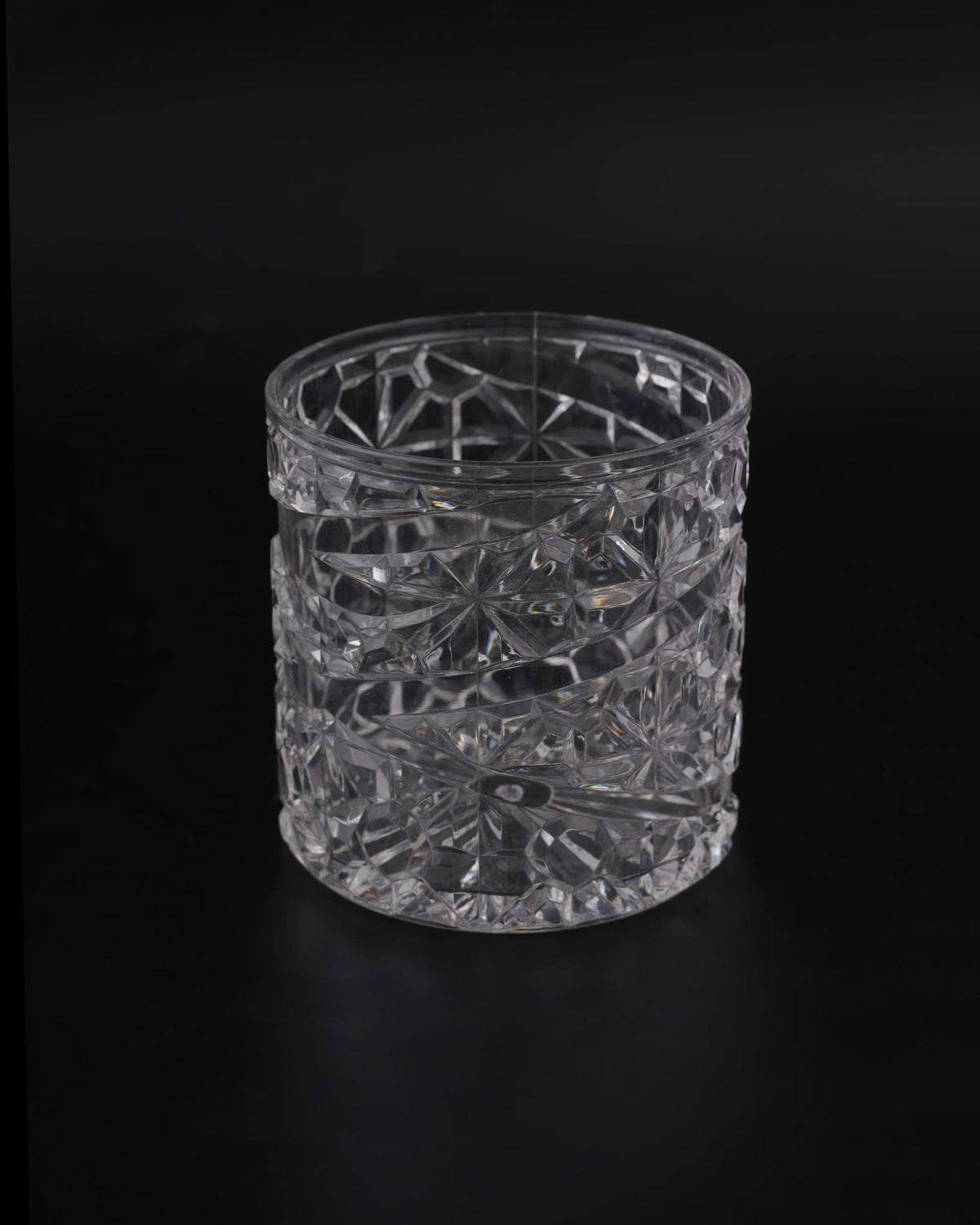 H&T Acrylic Baroque Spark Glass – 1 pc - White, Glassware & Drinkware, Chase Value, Chase Value
