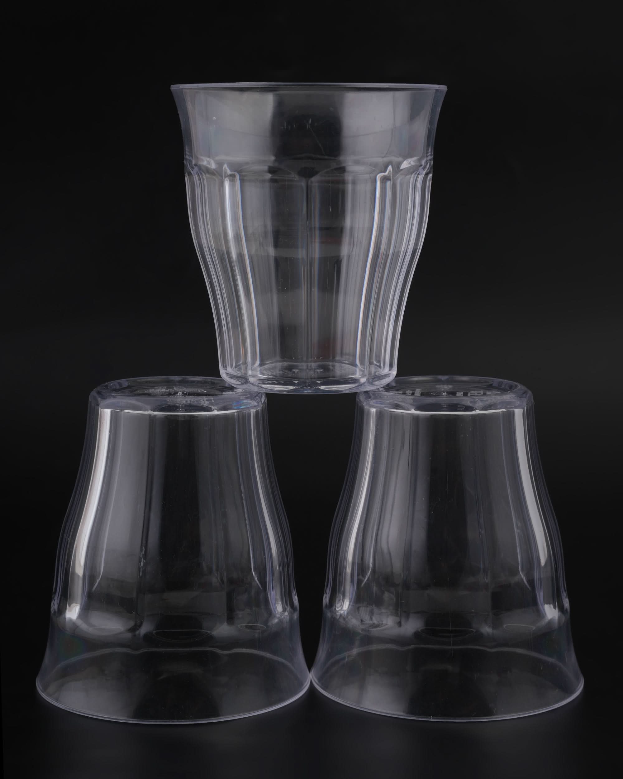 H&T Sparkling 3Pc Glass Set - White, Glassware & Drinkware, Chase Value, Chase Value