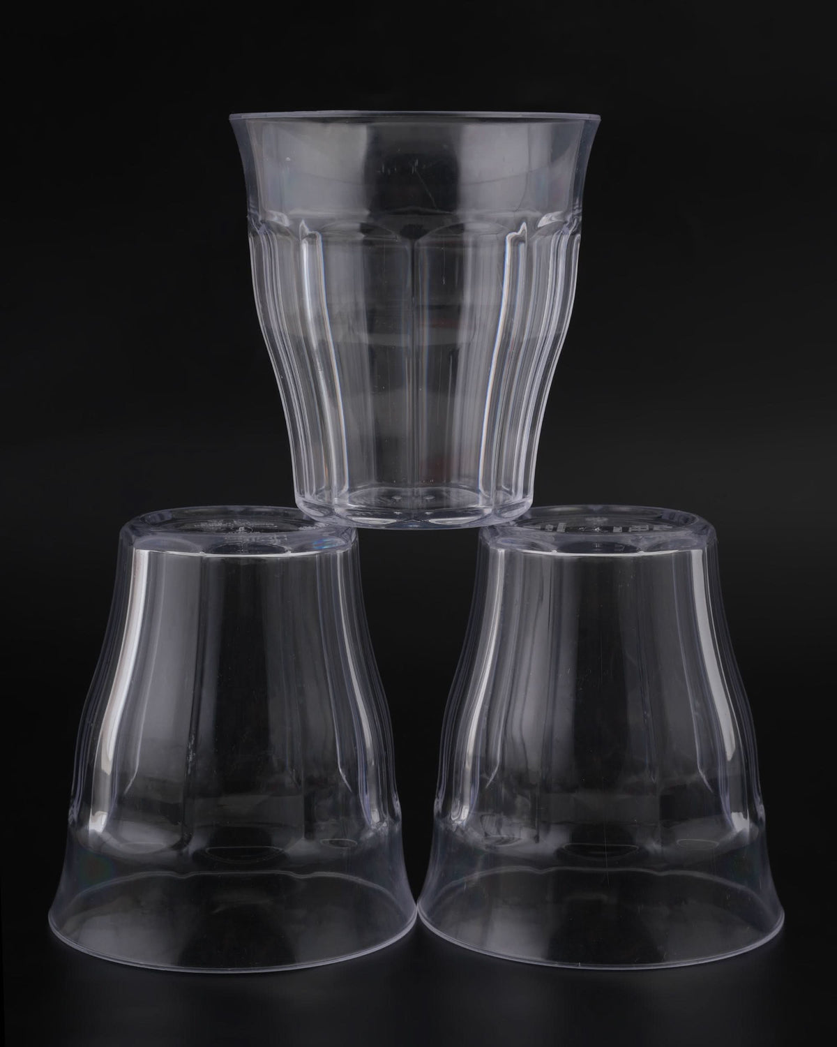 H&T Sparkling 3Pc Glass Set - White, Glassware & Drinkware, Chase Value, Chase Value