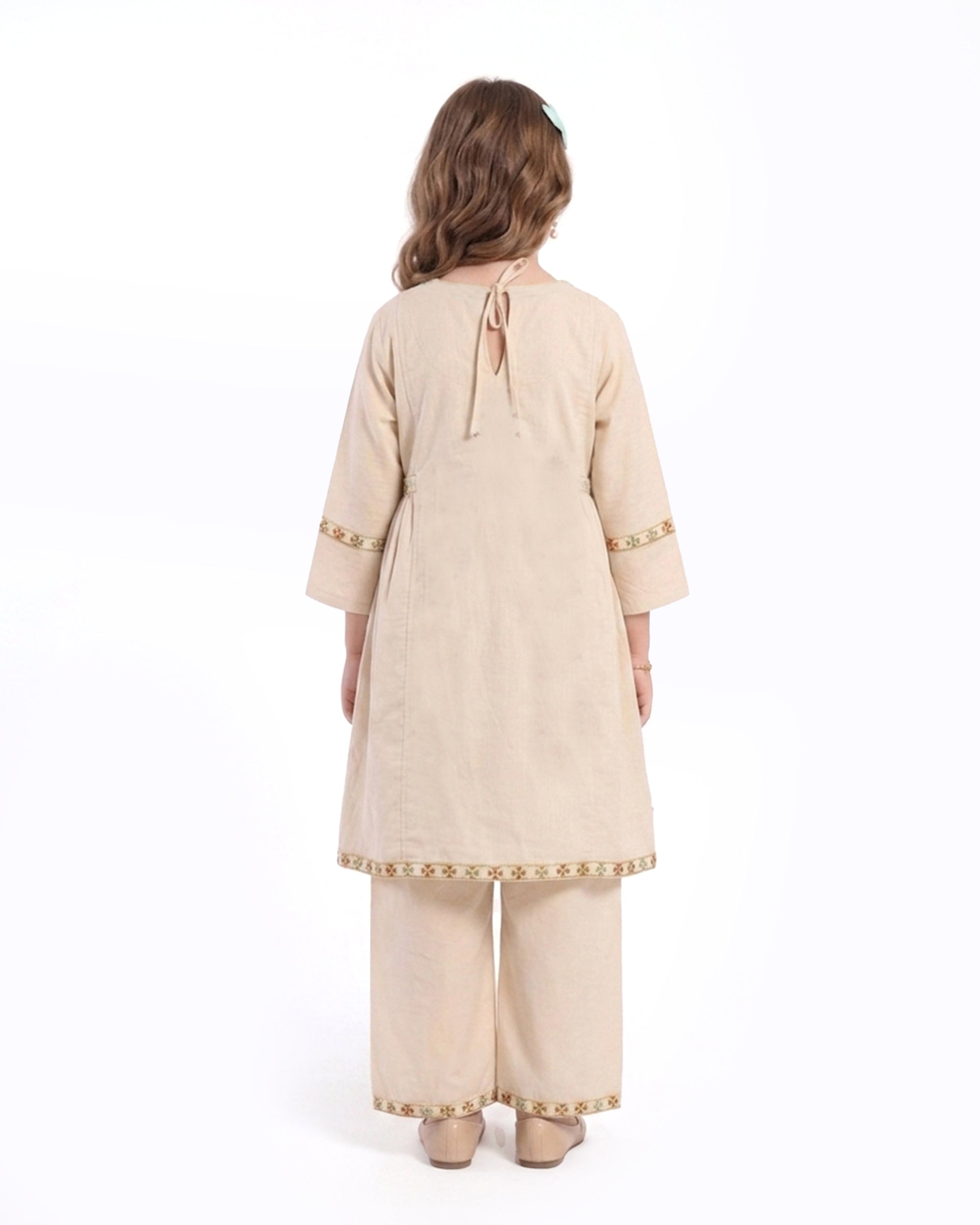 Girl's Embroidered Shalwar Kameez
