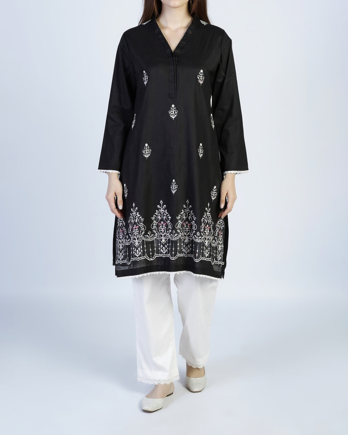 Valuables Women's Embroidered Kurti