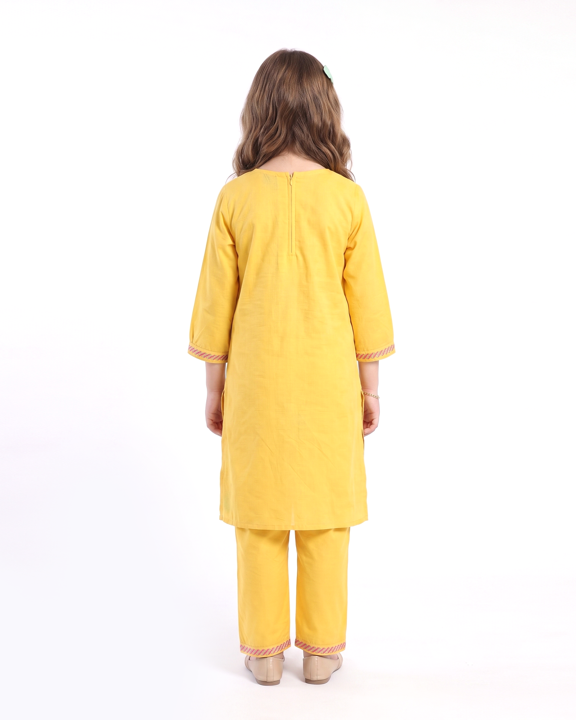 Girl's Embroidered Shalwar Kameez