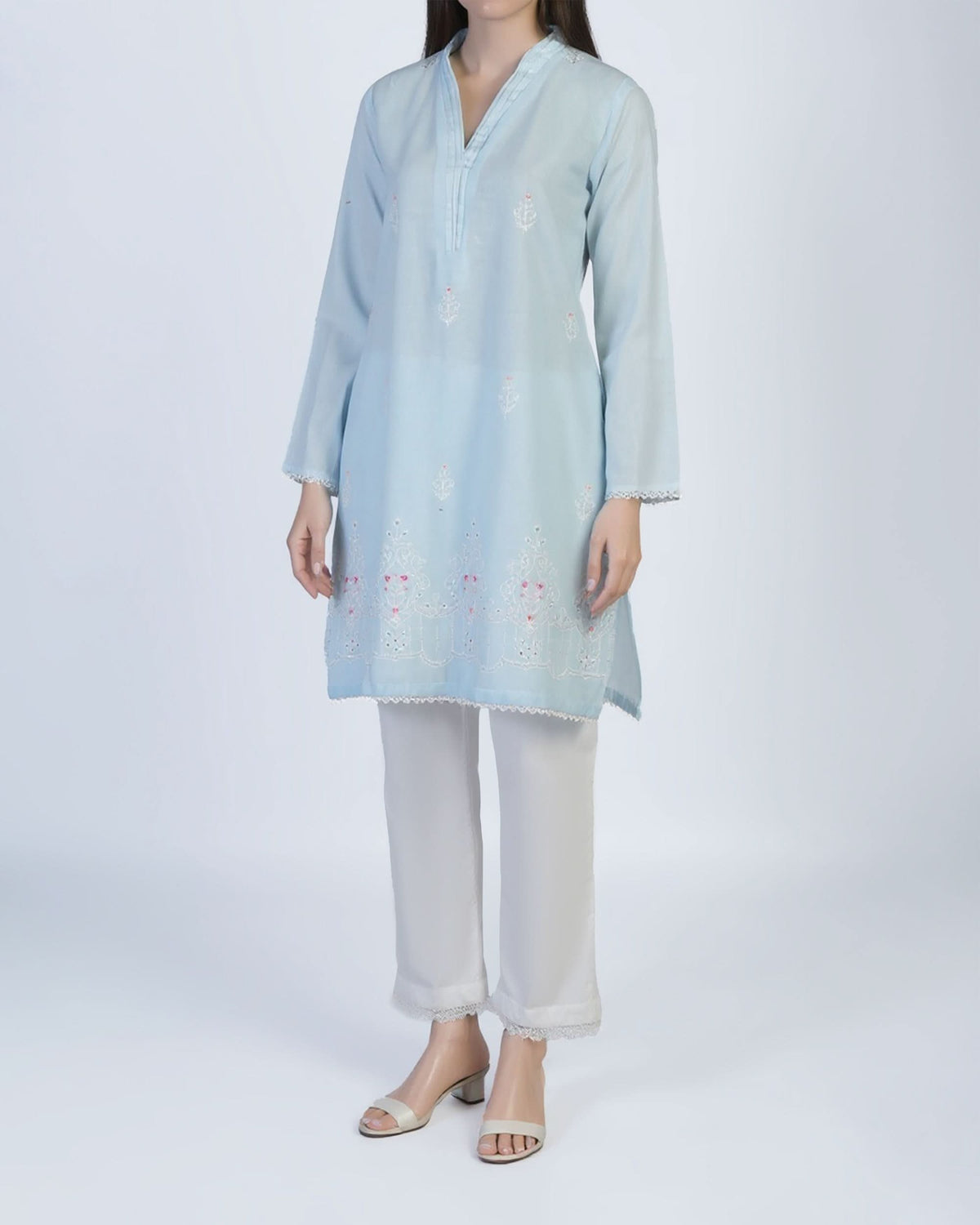 Valuables Women's Embroidered Kurti, Women Ready Kurtis, Chase Value, Chase Value