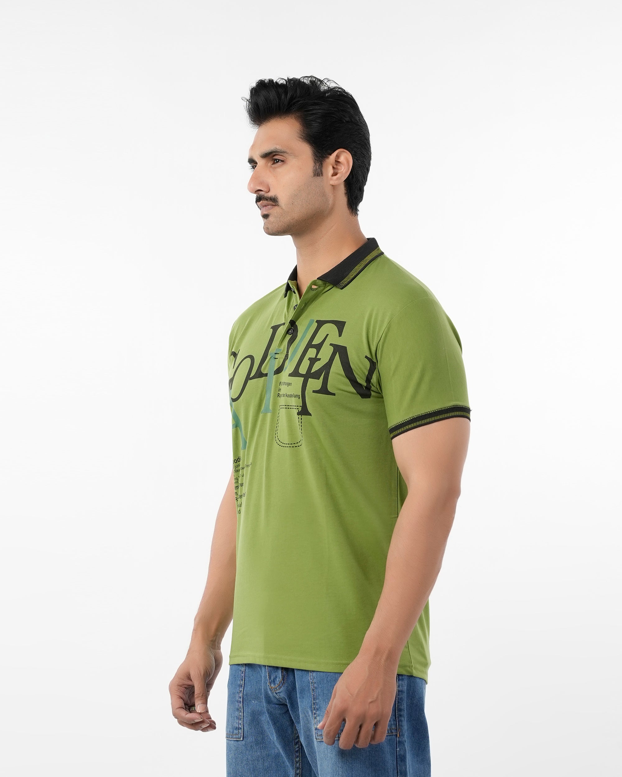Men's Half Sleeves Polo T-Shirt, Men's T-Shirts & Polos, Chase Value, Chase Value