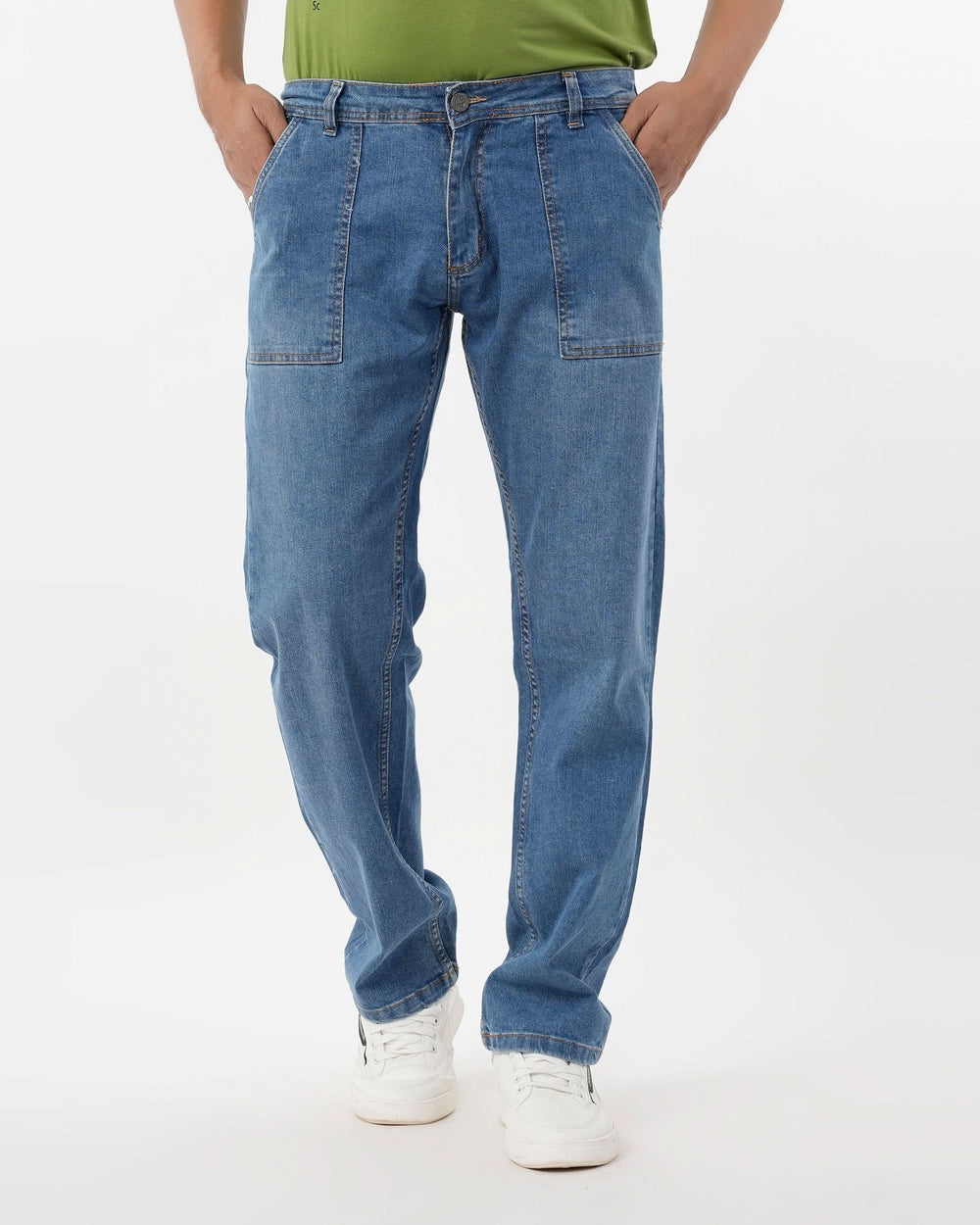 Eminent Men Cross Pocket Denim Pant, Men's Casual Pants & Jeans, Eminent, Chase Value