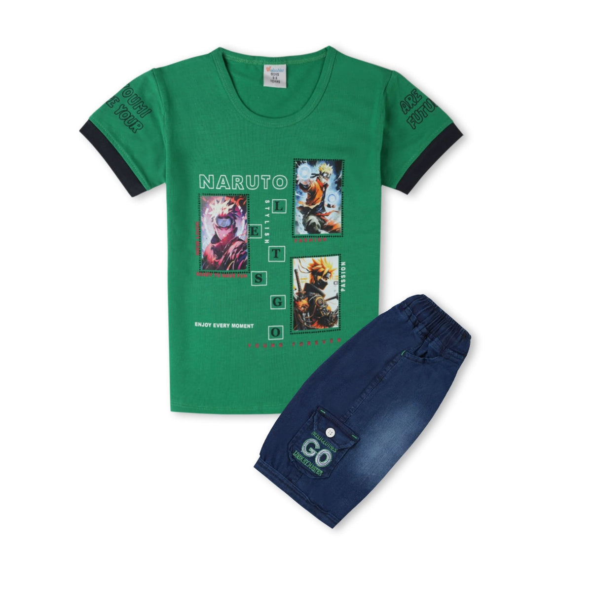 Valuable Boy’s Shirt & Shorts Set – Casual Summer Outfit, Boys Sets & Suits, Chase Value, Chase Value