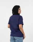 Eminent Women Printed Half Sleeves T-Shirt - Medival Blue, Women T-Shirts & Tops, Eminent, Chase Value