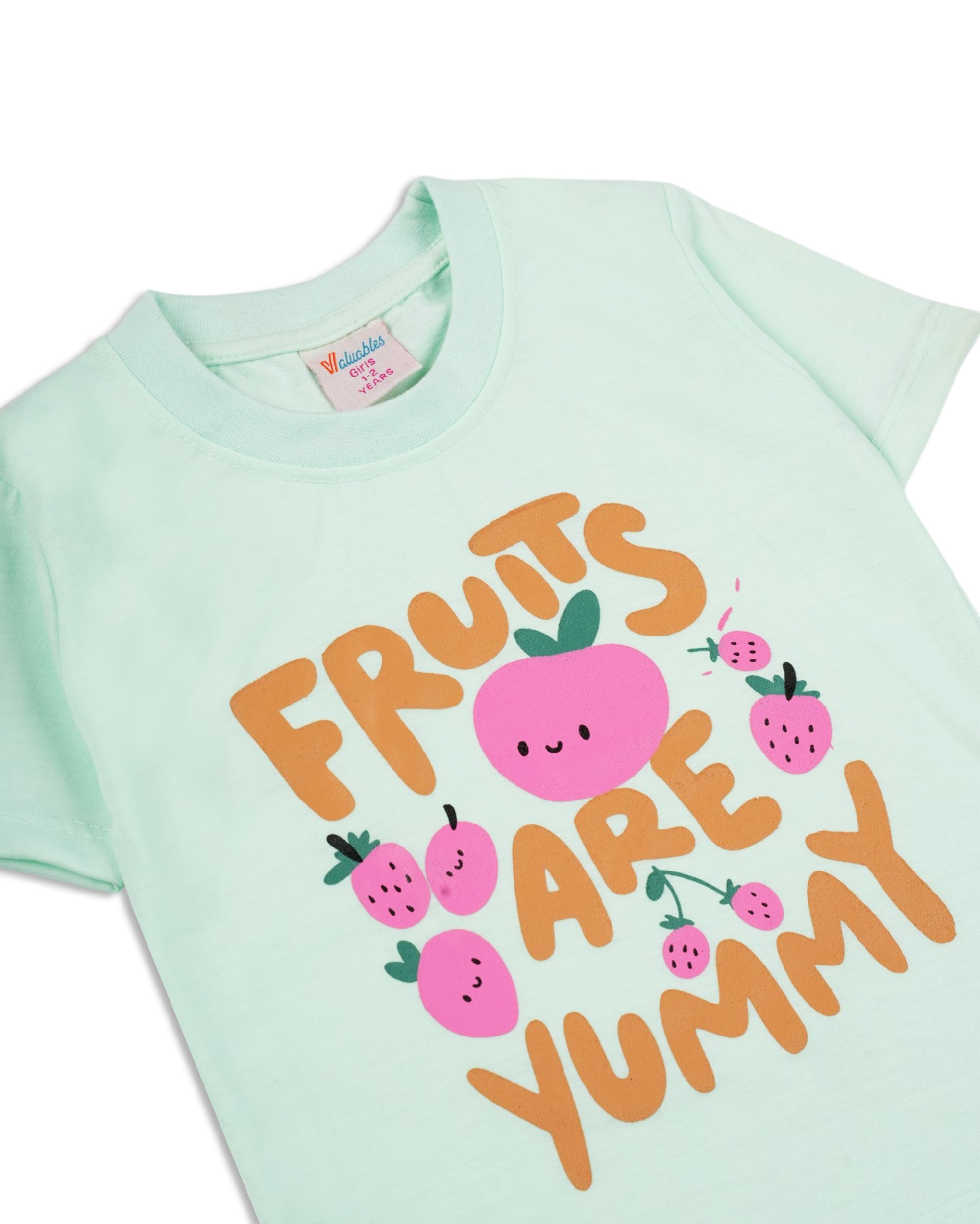 Valuables Girls' Half Sleeves Suit