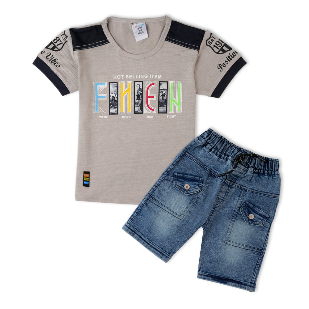 Valuable Boy’s Summer Set – Lightweight Shirt & Shorts Combo, Boys Sets & Suits, Chase Value, Chase Value