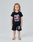 Valuables Girls' Half Sleeves Suit