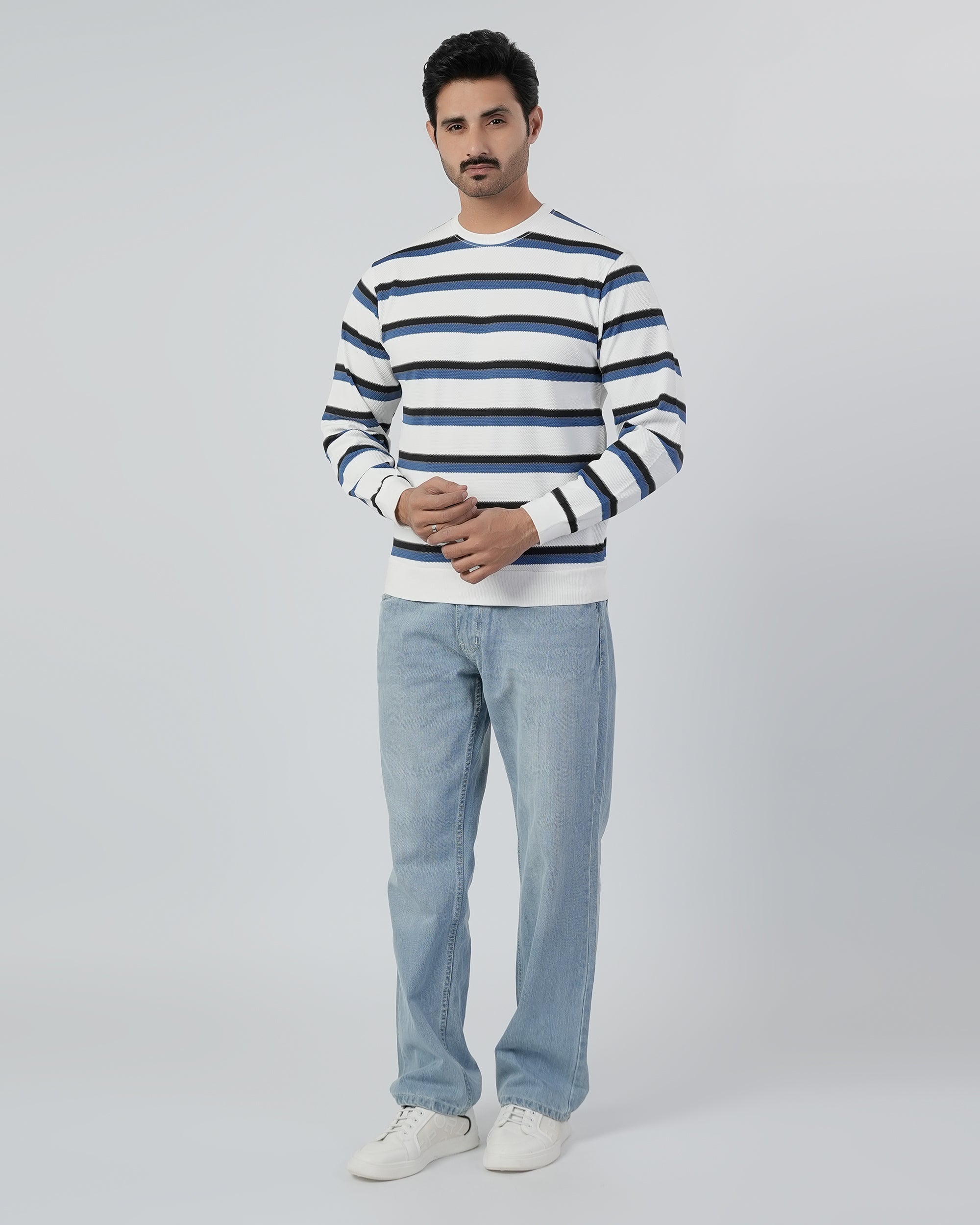 Men's Striper Sweatshirt