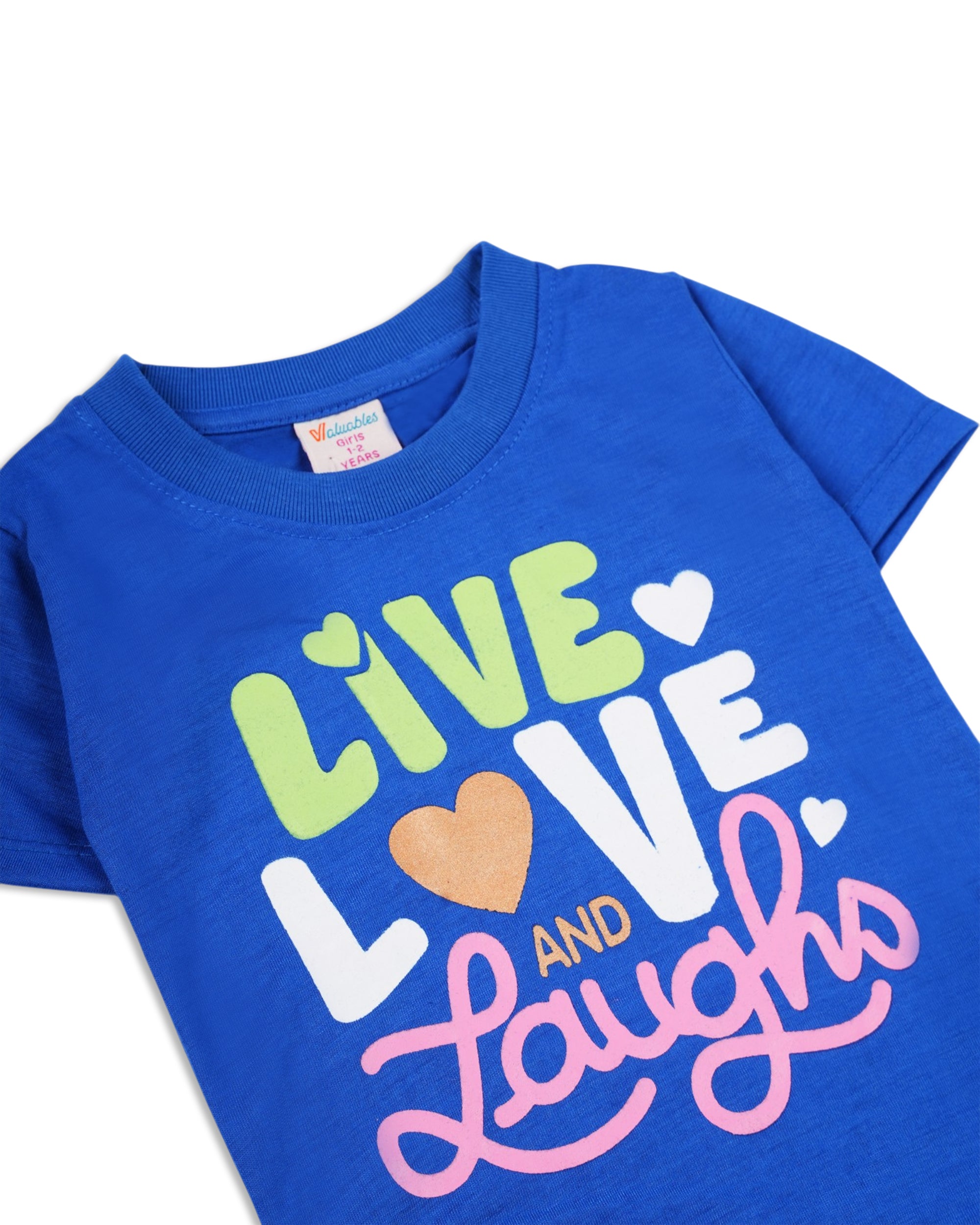 Valuables Girls' Half Sleeves Suit